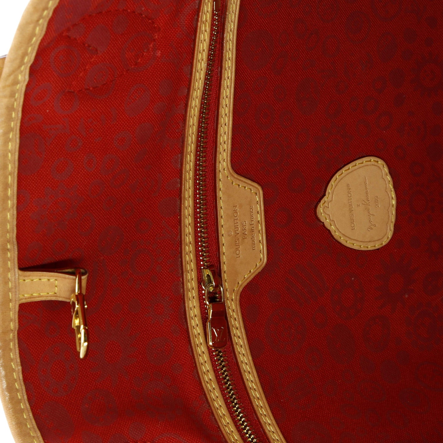 Neverfull NM Tote Yayoi Kusama Embroidered My Eternal Soul Monogram Canvas MM
