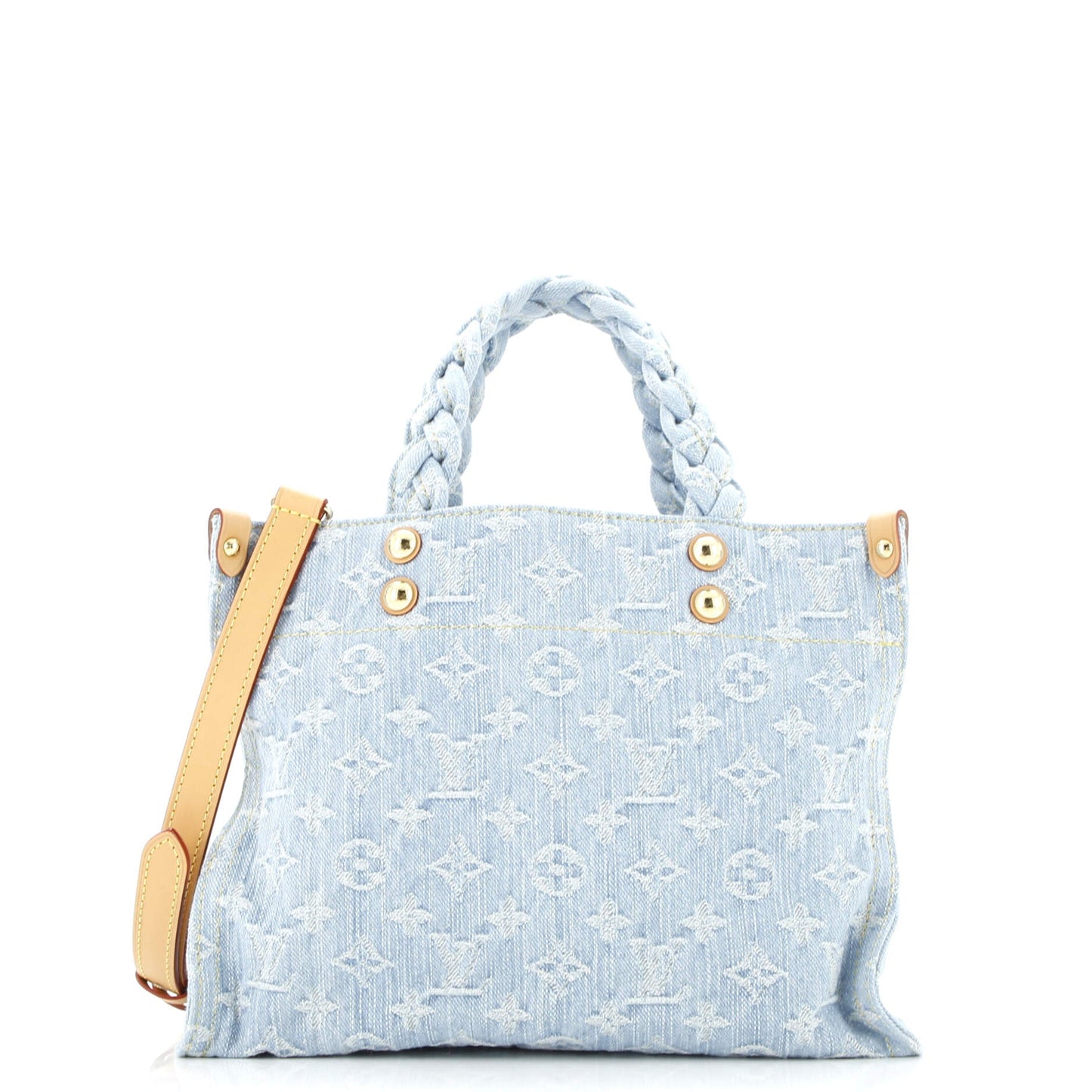 Let Go Tote Monogram Denim PM