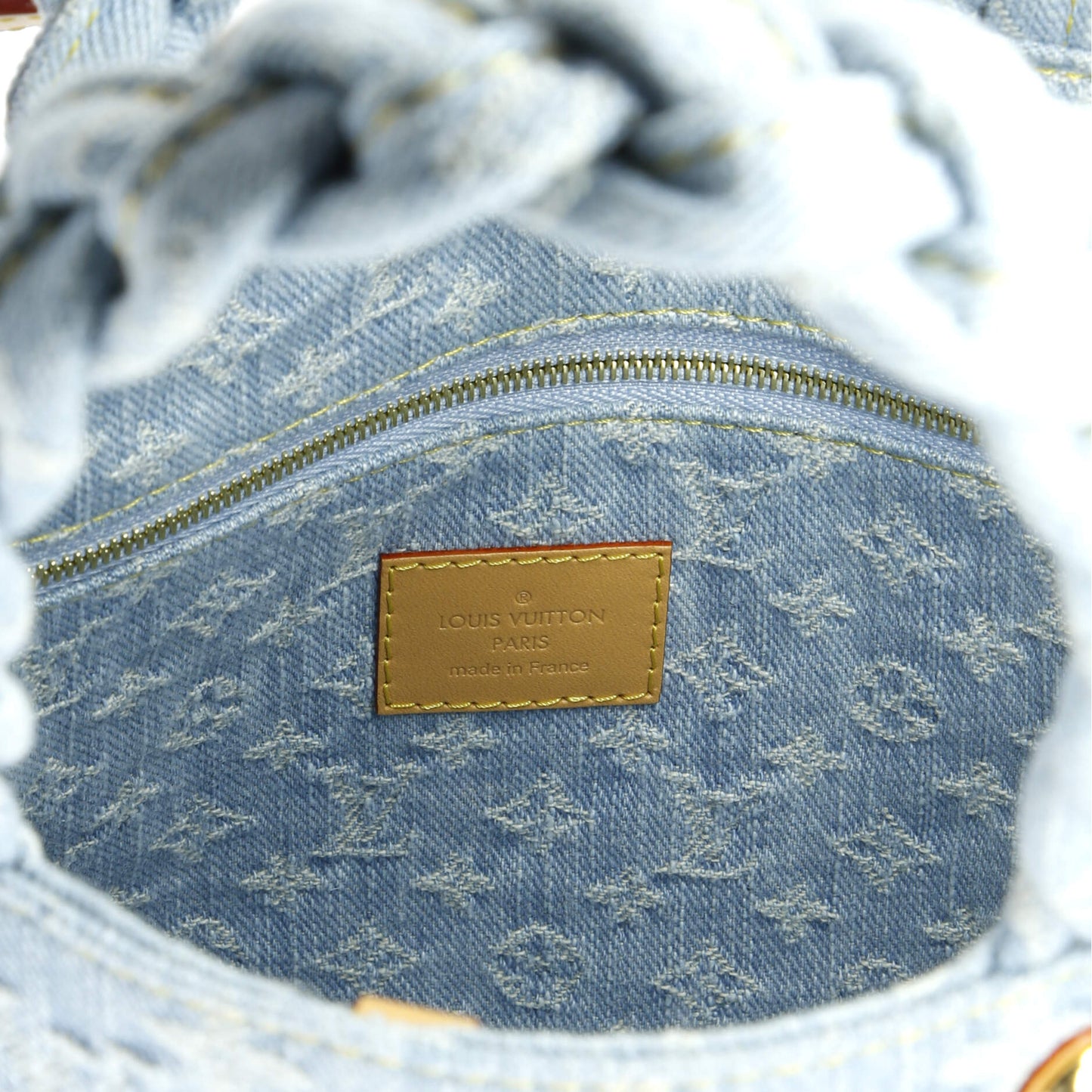 Let Go Tote Monogram Denim PM