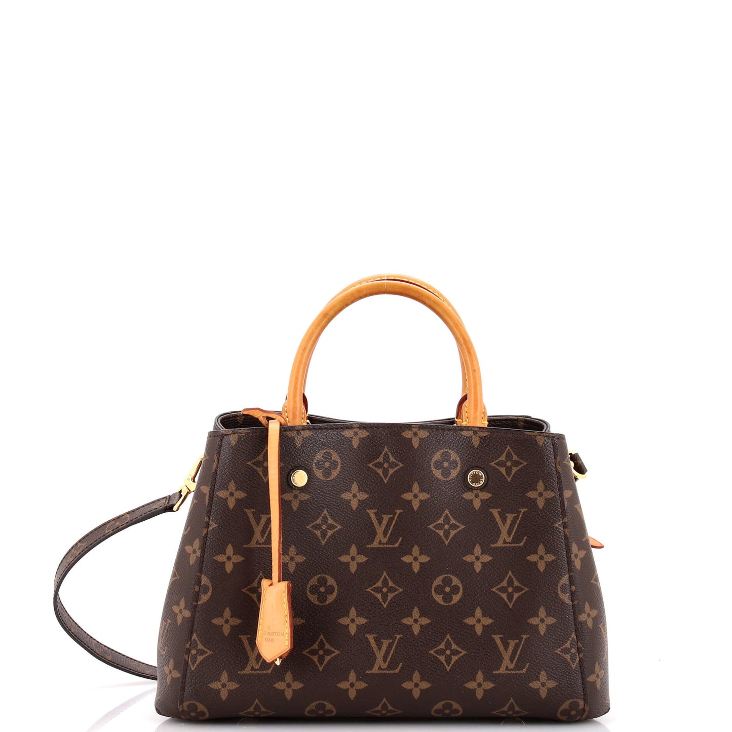 Montaigne Handbag Monogram Canvas BB
