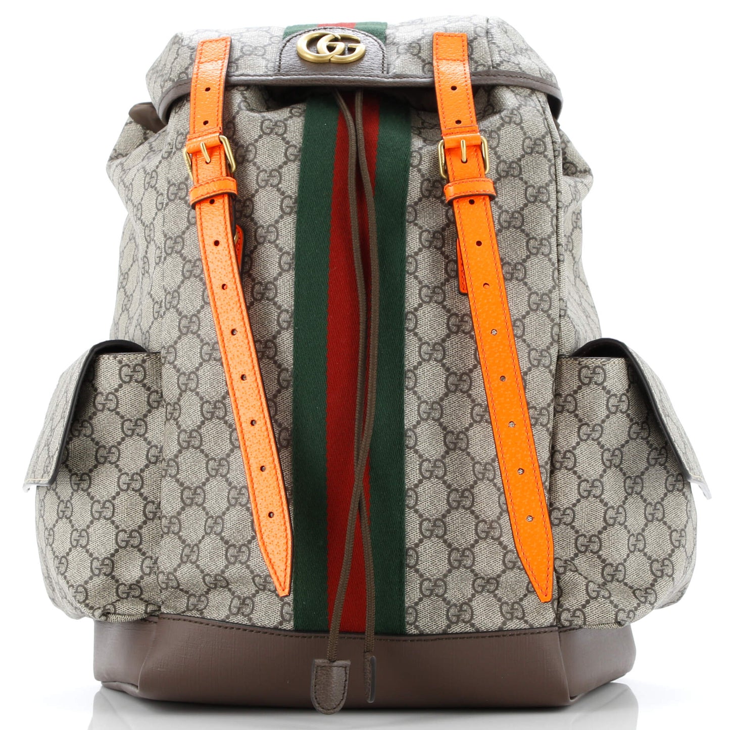 Ophidia Flap Backpack GG Coated Canvas Medium