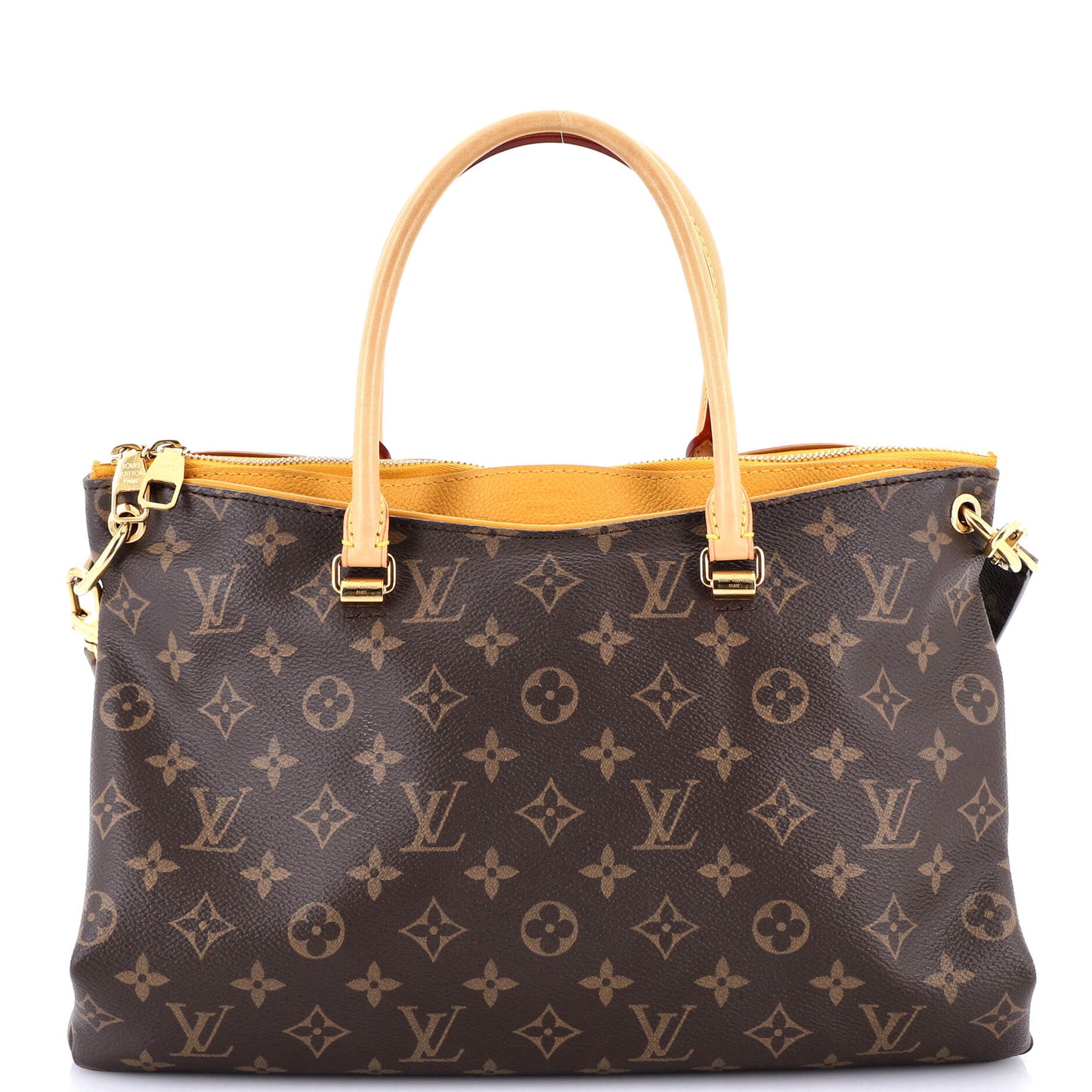 Pallas Tote Monogram Canvas with Leather