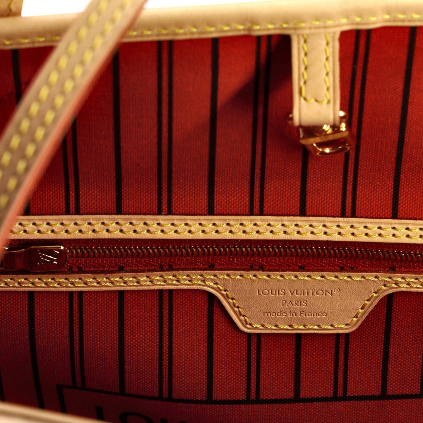 Neverfull Bandouliere Inside Out Monogram Canvas and Textile MM