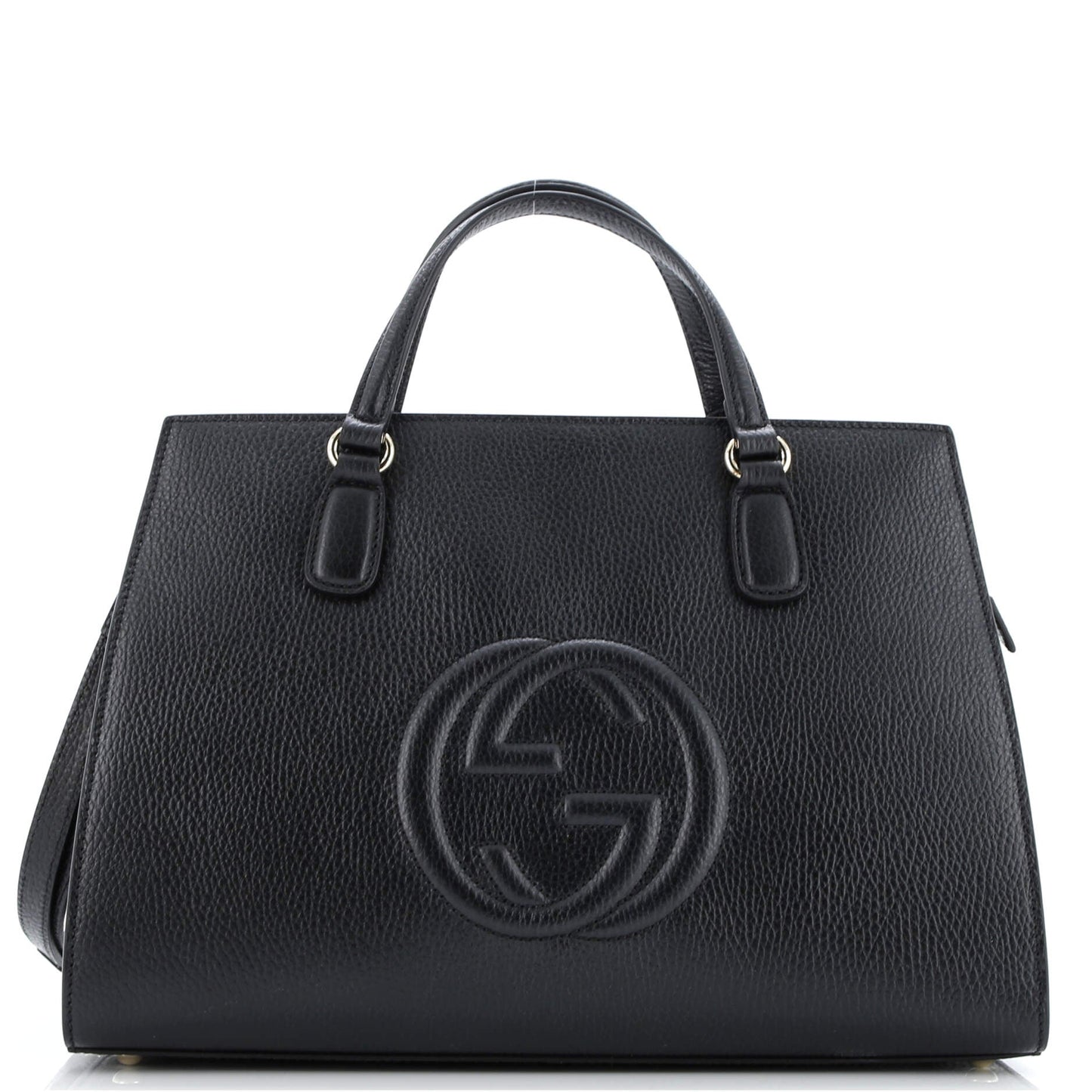 Soho Convertible Top Handle Satchel Leather Medium