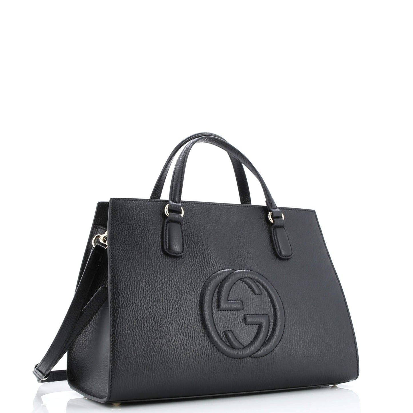 Soho Convertible Top Handle Satchel Leather Medium