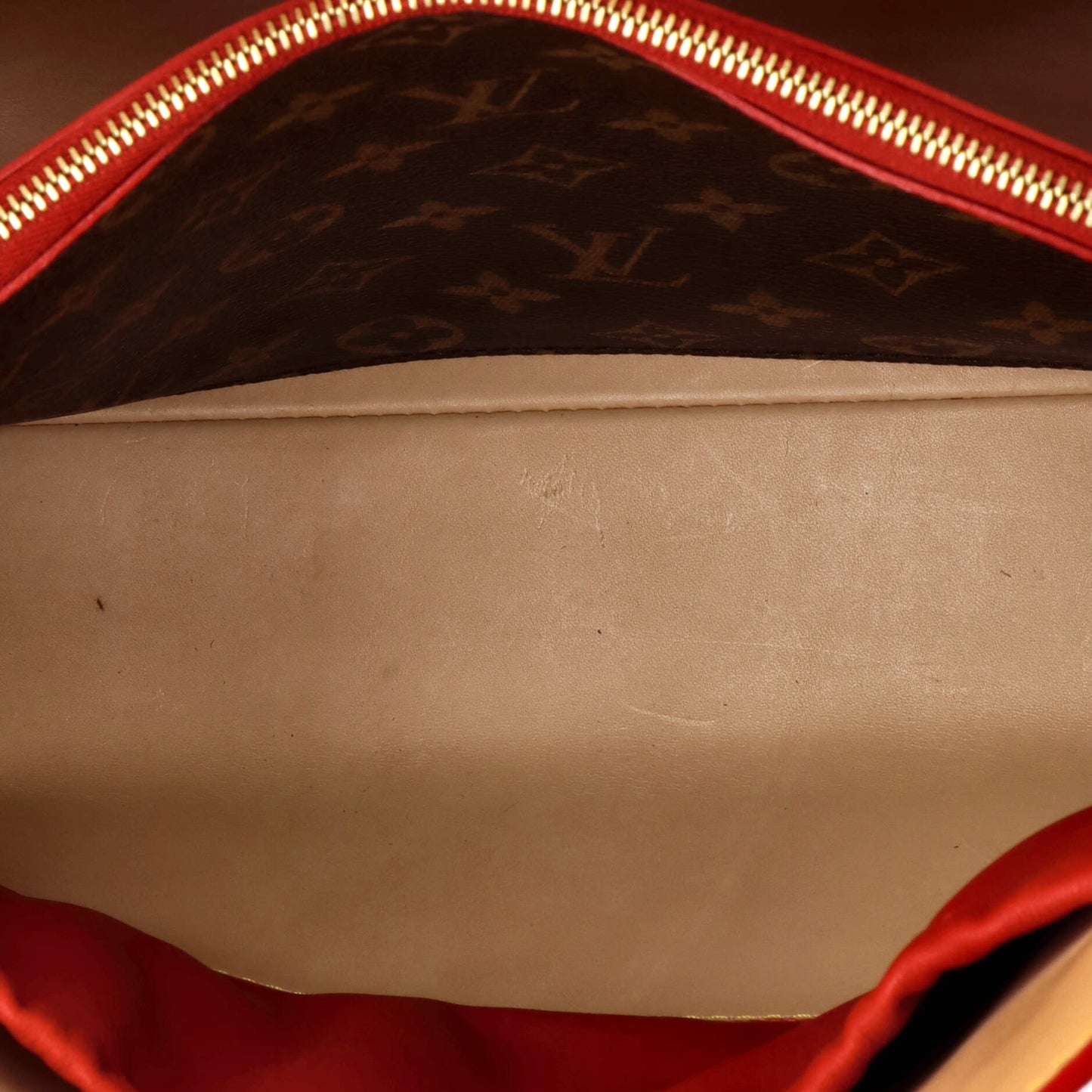 x Christian Louboutin Shopping Bag Calf Hair and Monogram Canvas