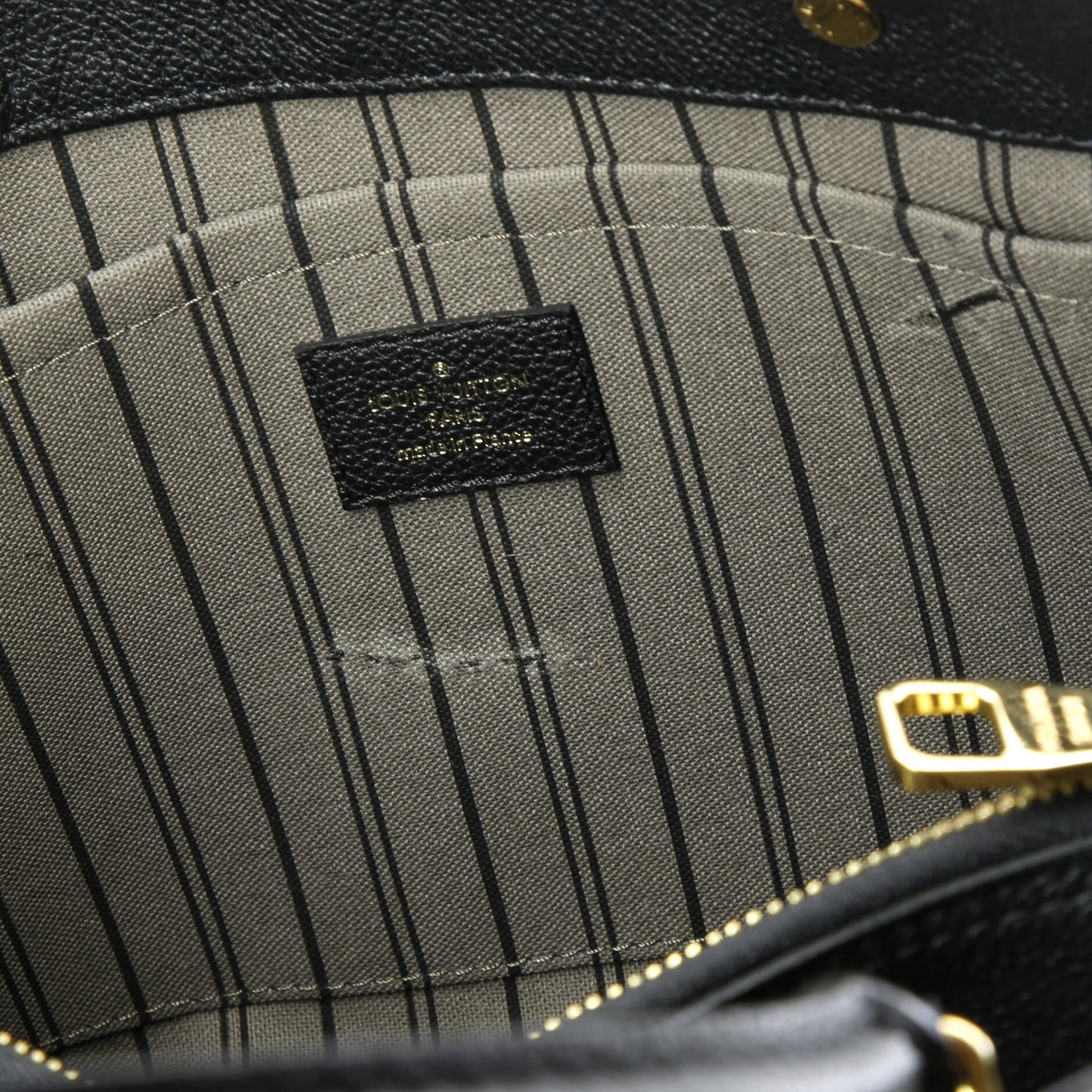 Montaigne Handbag Monogram Empreinte Leather MM