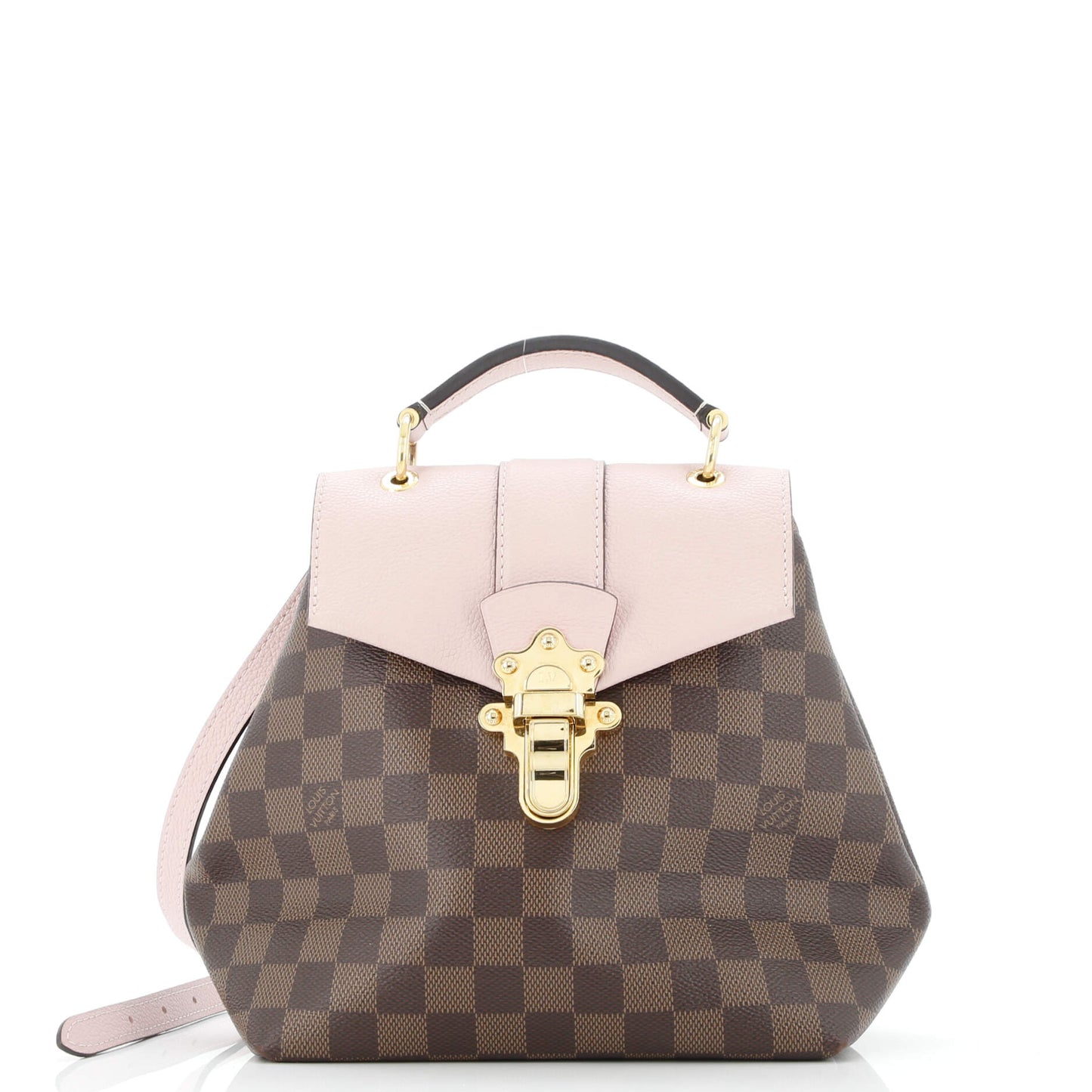 Clapton Backpack Damier and Leather