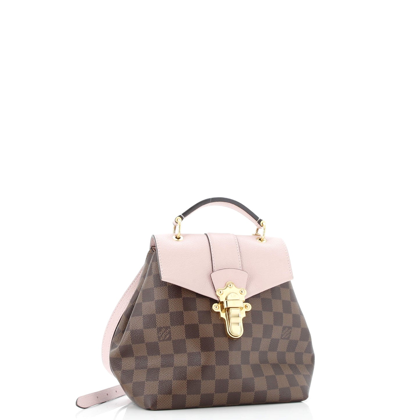 Clapton Backpack Damier and Leather