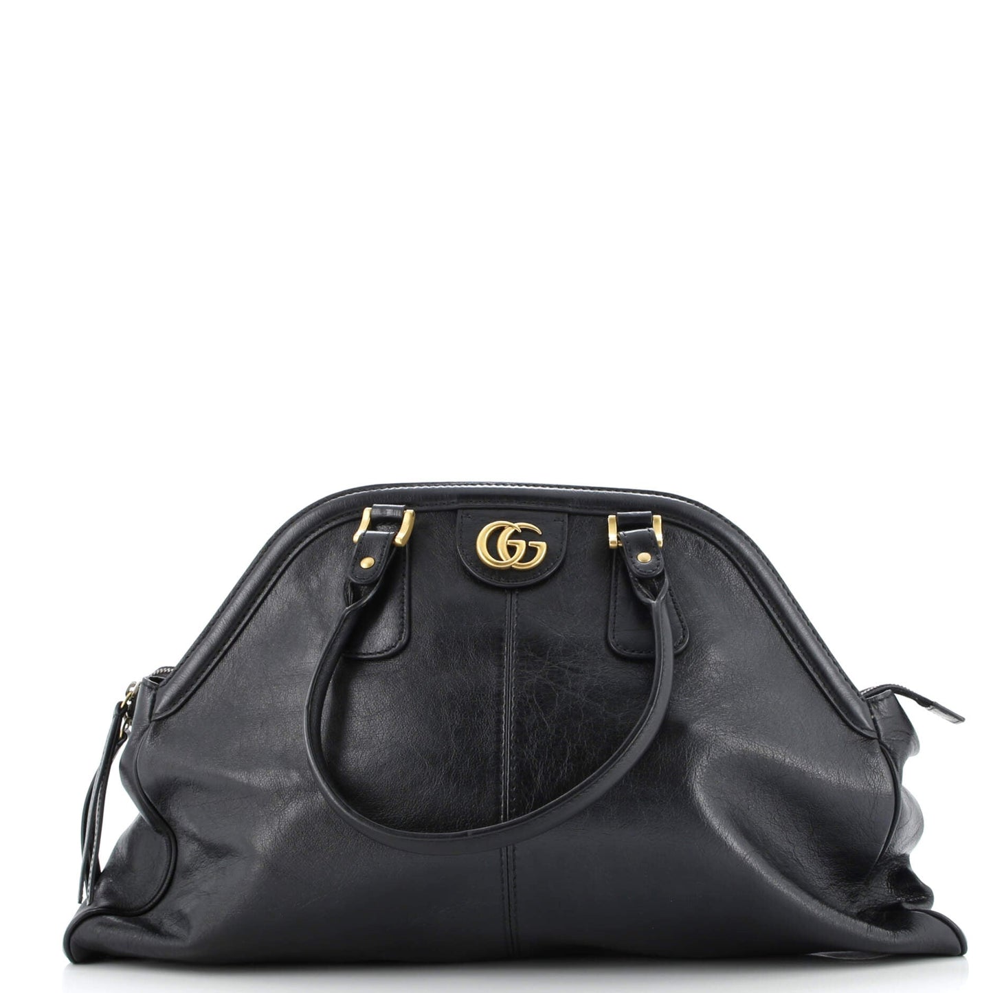 RE(BELLE) Top Handle Bag Leather Large