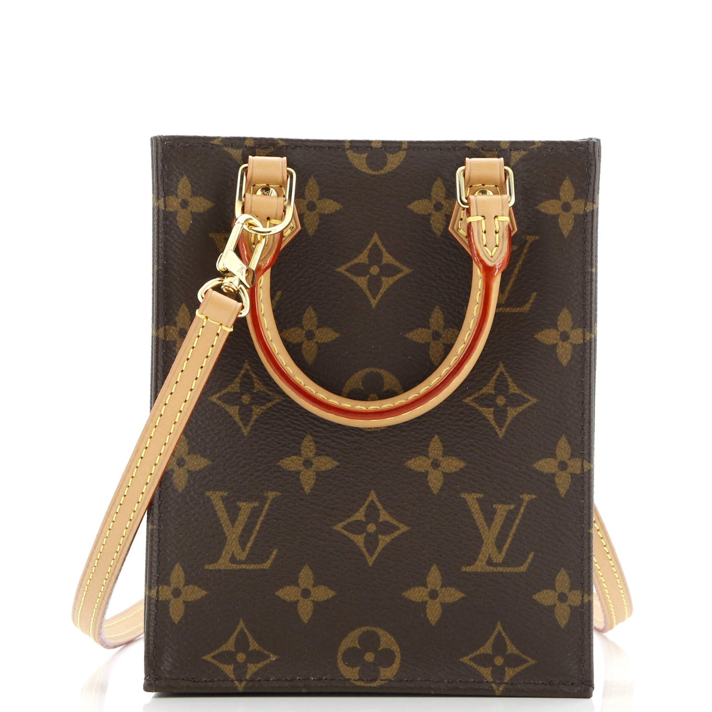 Petit Sac Plat Bag Monogram Canvas
