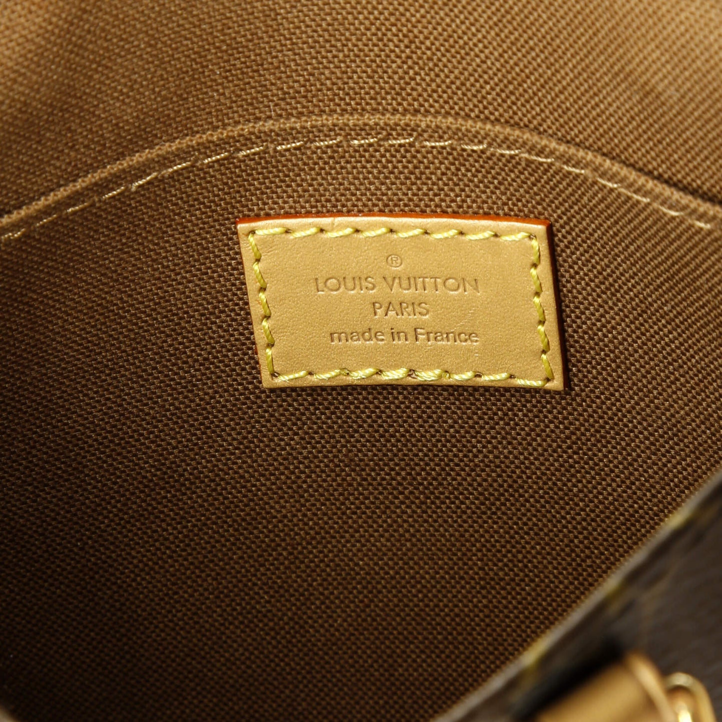Petit Sac Plat Bag Monogram Canvas