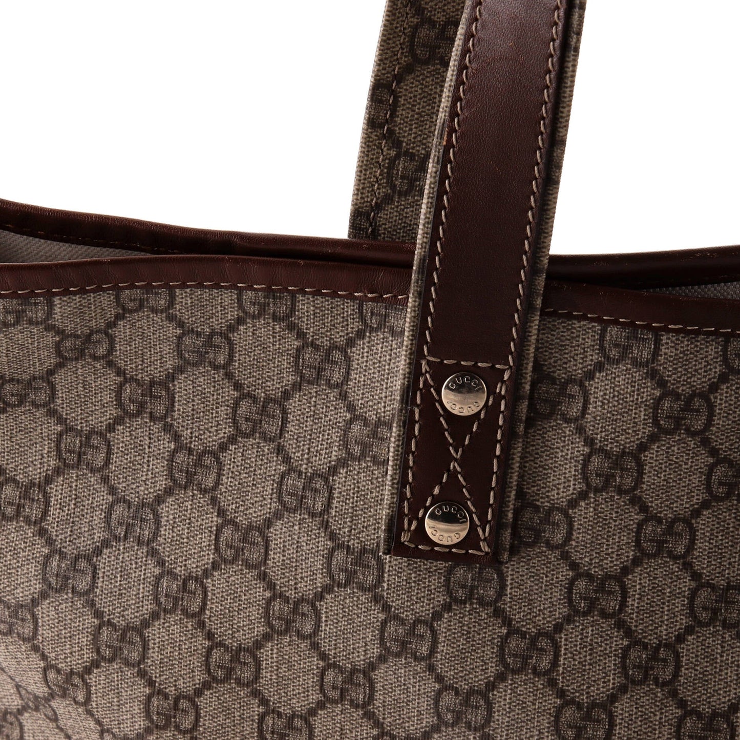 Web Loop Tote GG Coated Canvas Medium