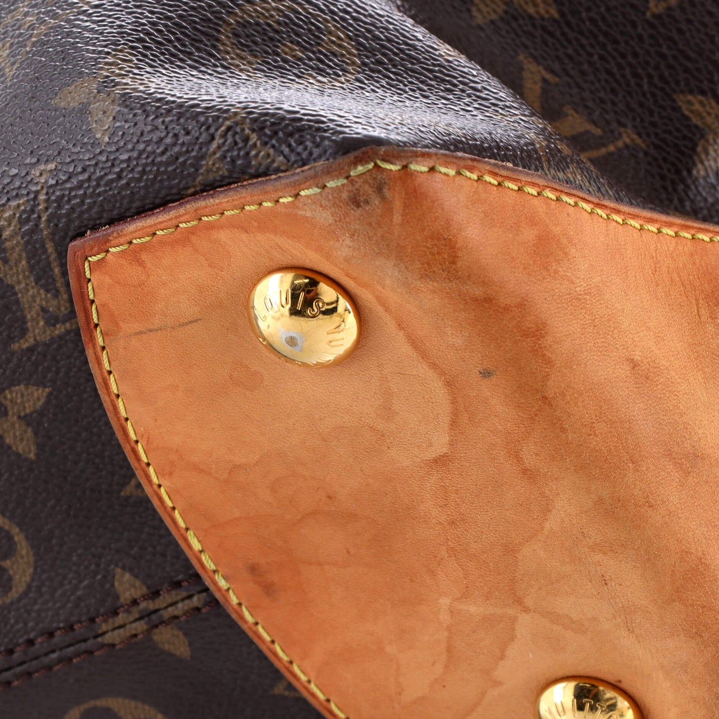Wilshire Handbag Monogram Canvas MM