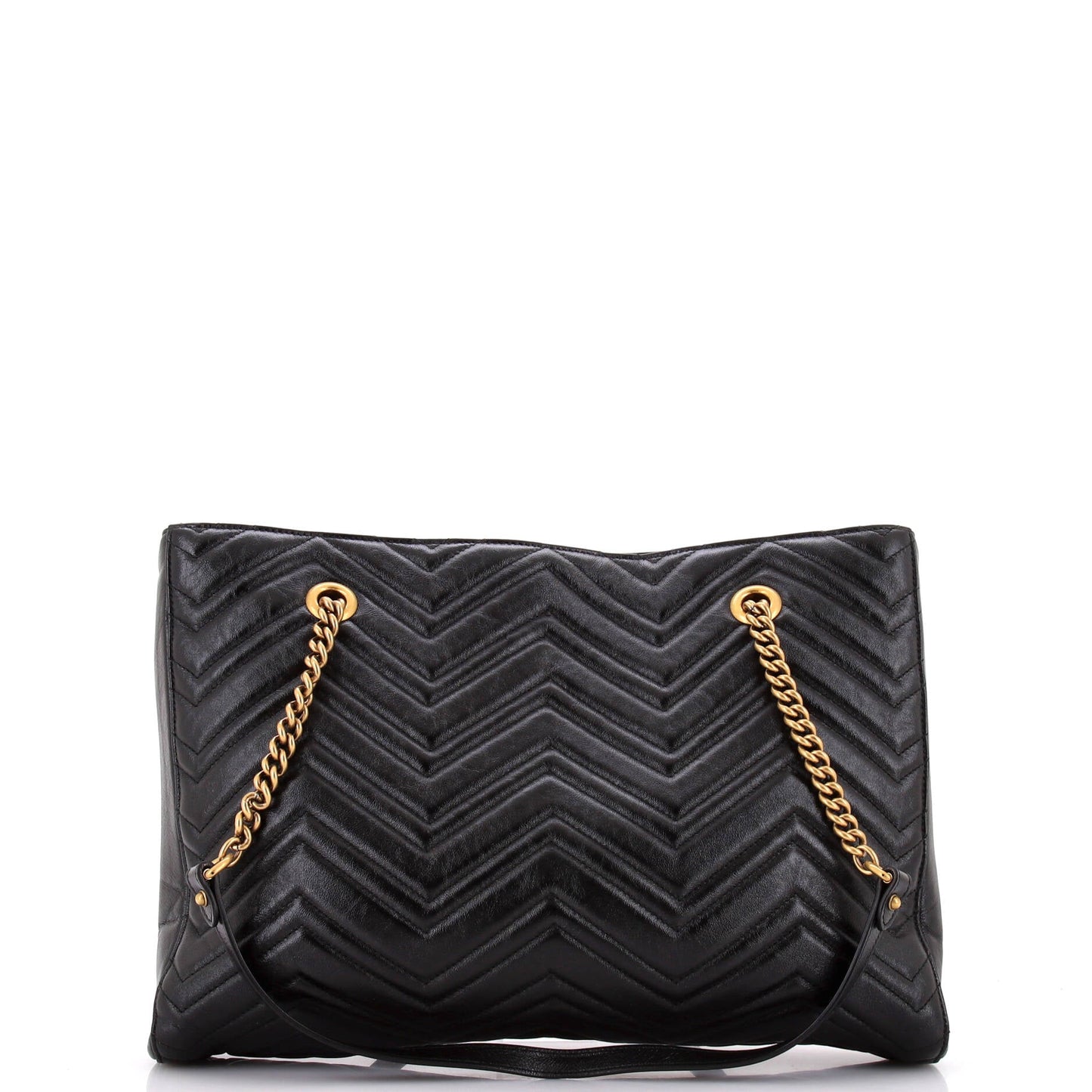 GG Marmont Zip Tote Matelasse Leather Medium