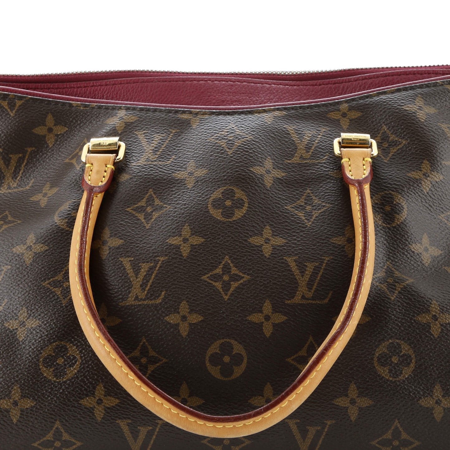 Pallas Tote Monogram Canvas with Leather