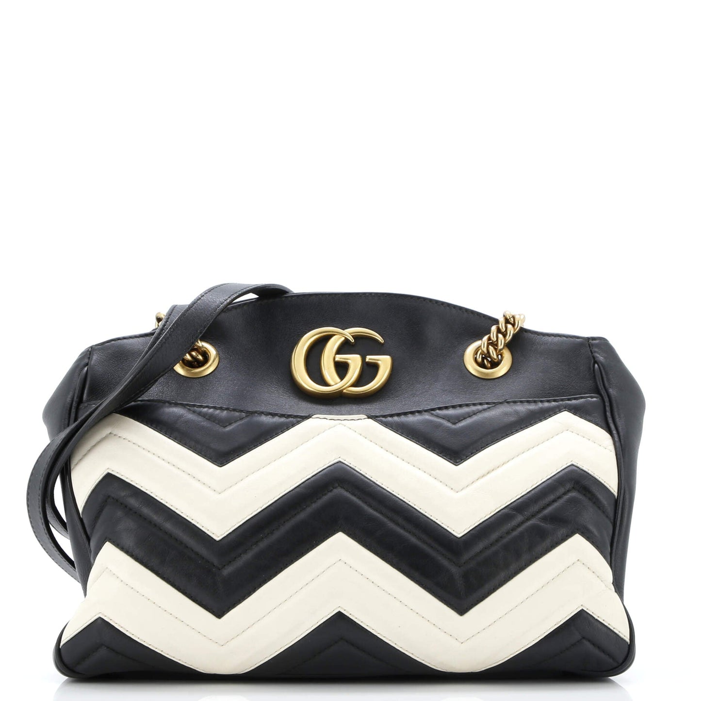 GG Marmont Chain Tote Matelasse Leather Medium