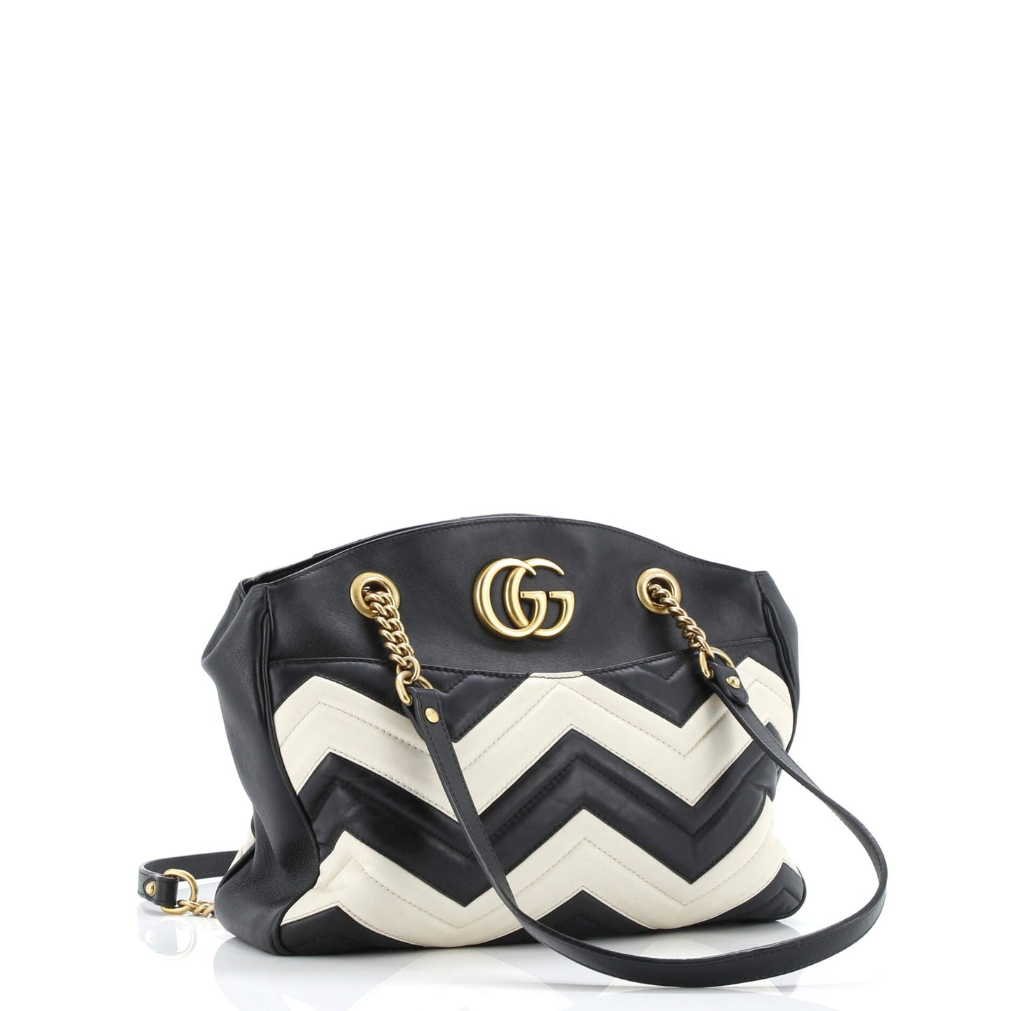 GG Marmont Chain Tote Matelasse Leather Medium