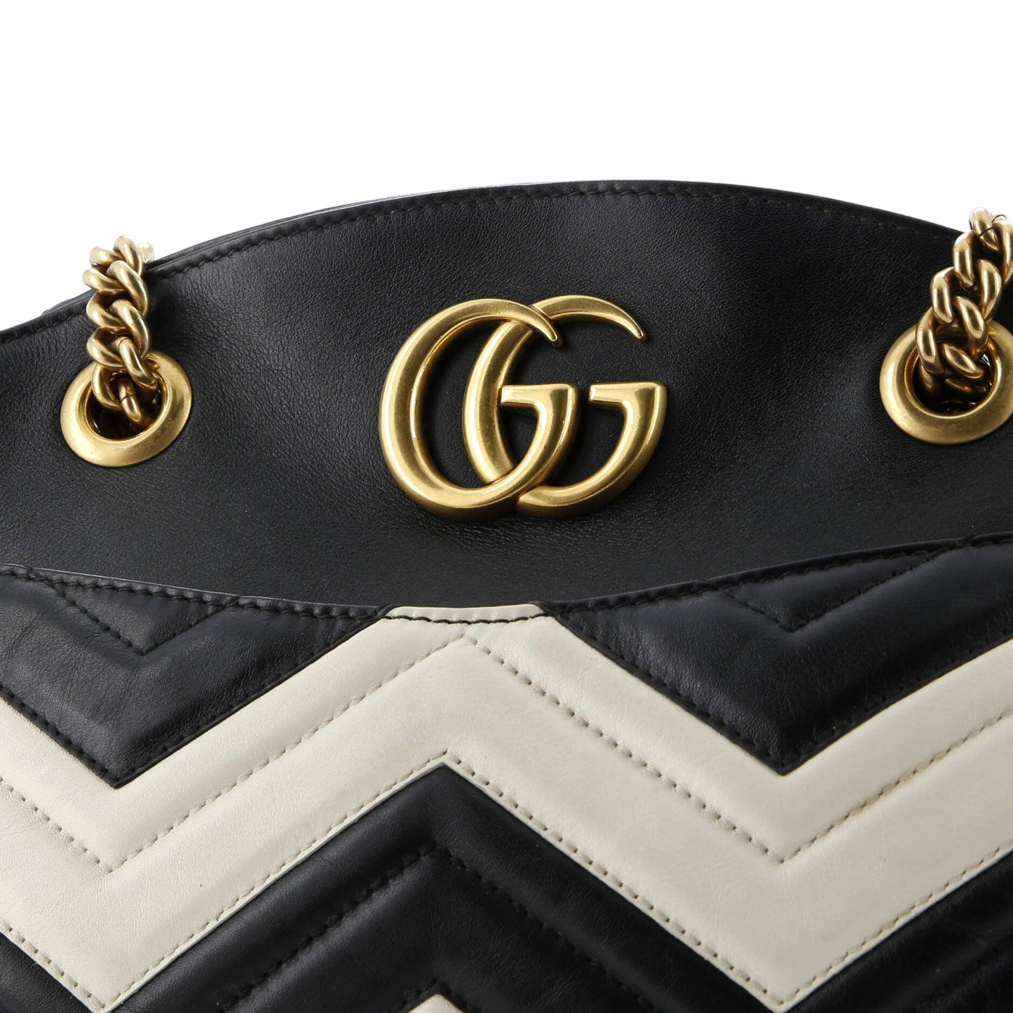 GG Marmont Chain Tote Matelasse Leather Medium