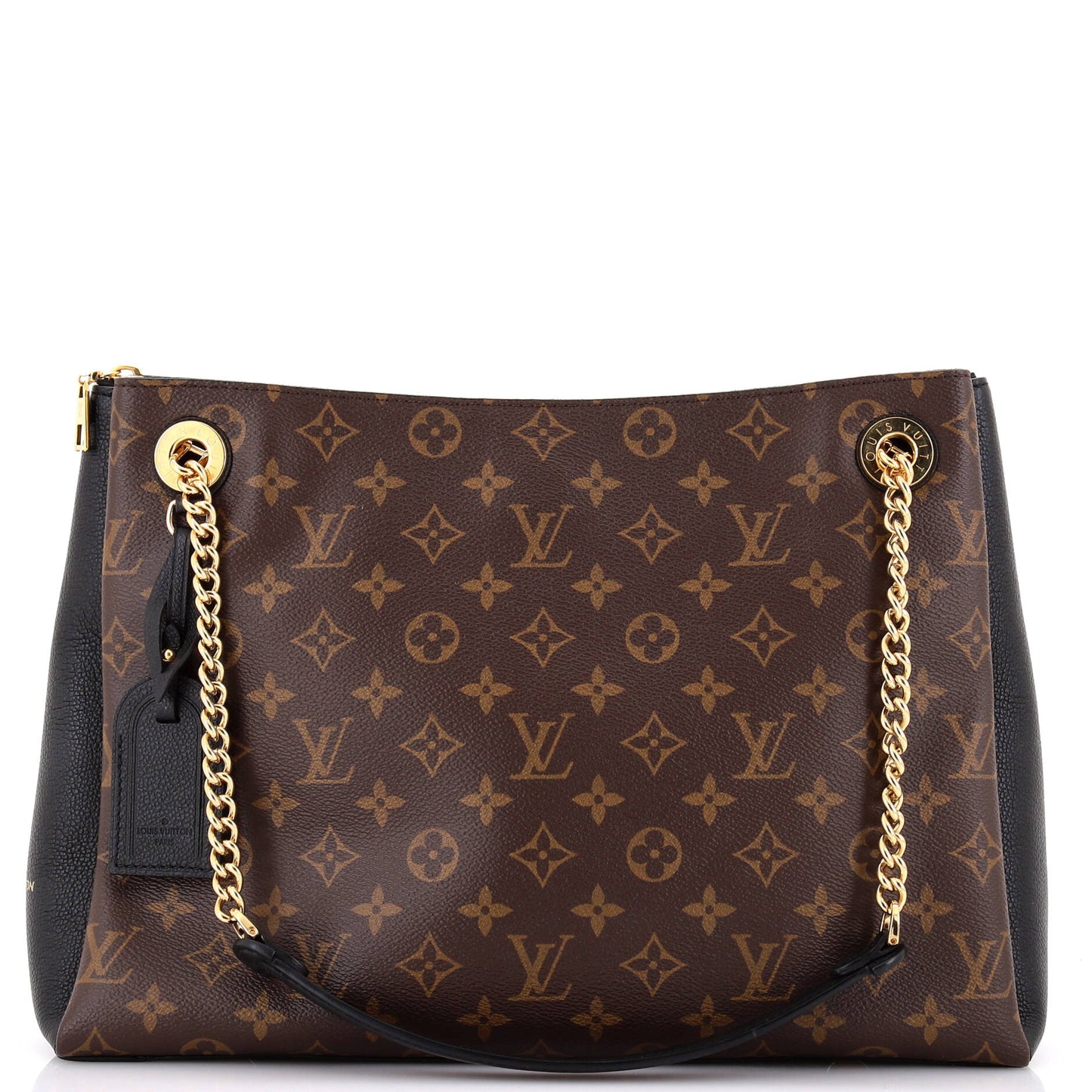 Surene Handbag Monogram Canvas with Leather MM