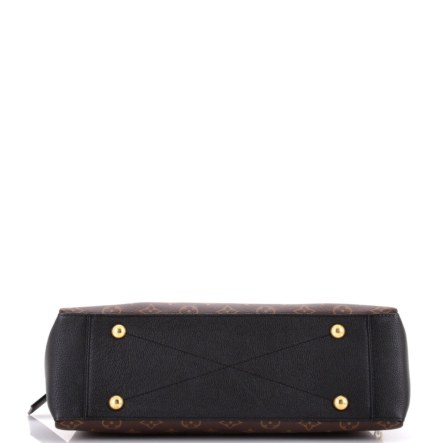 Surene Handbag Monogram Canvas with Leather MM