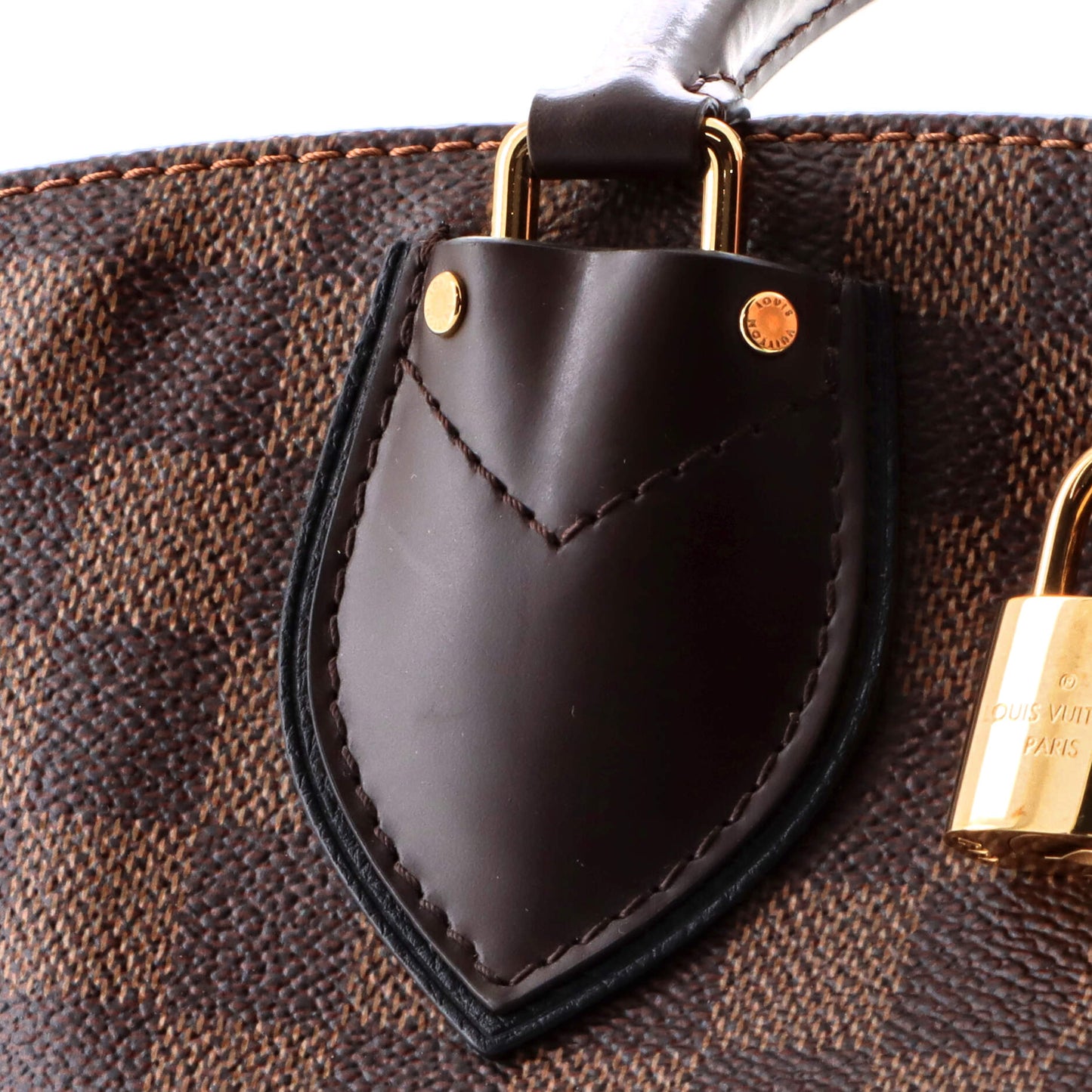 Normandy Handbag Damier and Leather