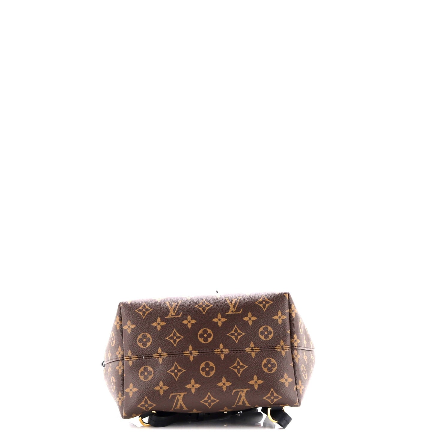 Montsouris NM Backpack Monogram Canvas with Leather PM