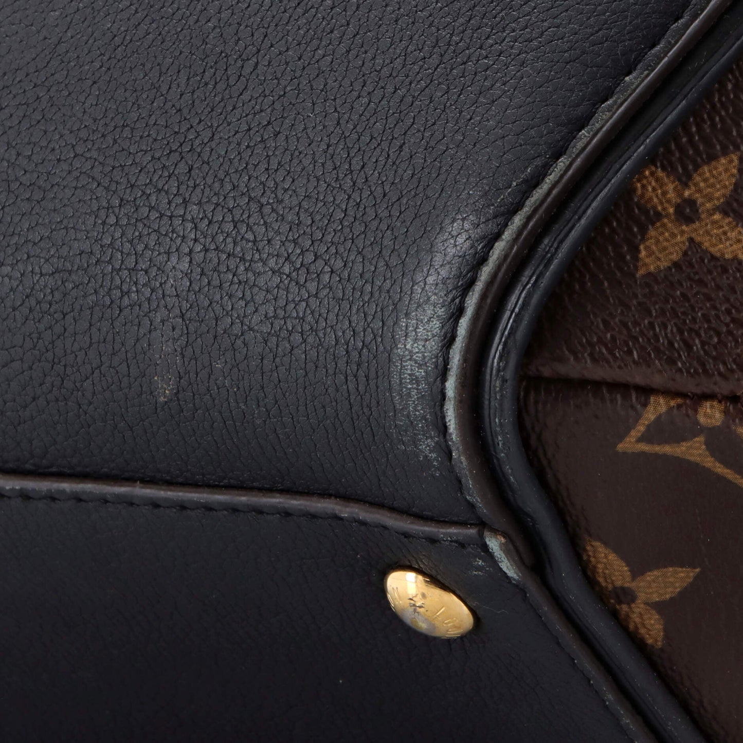 Kimono Handbag Monogram Canvas and Leather PM