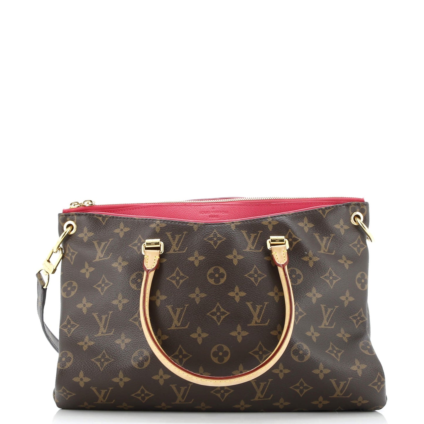 Pallas Tote Monogram Canvas with Leather