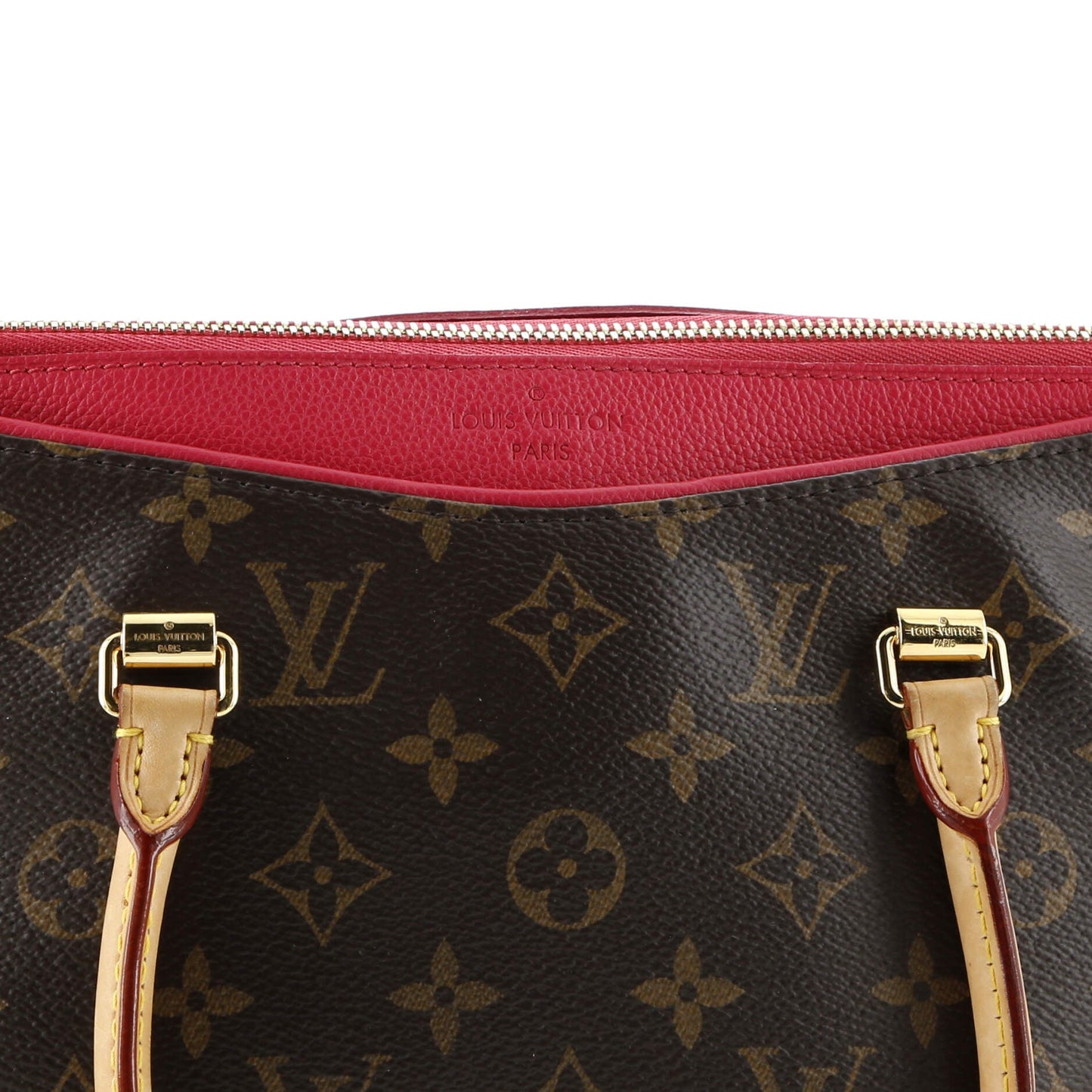 Pallas Tote Monogram Canvas with Leather