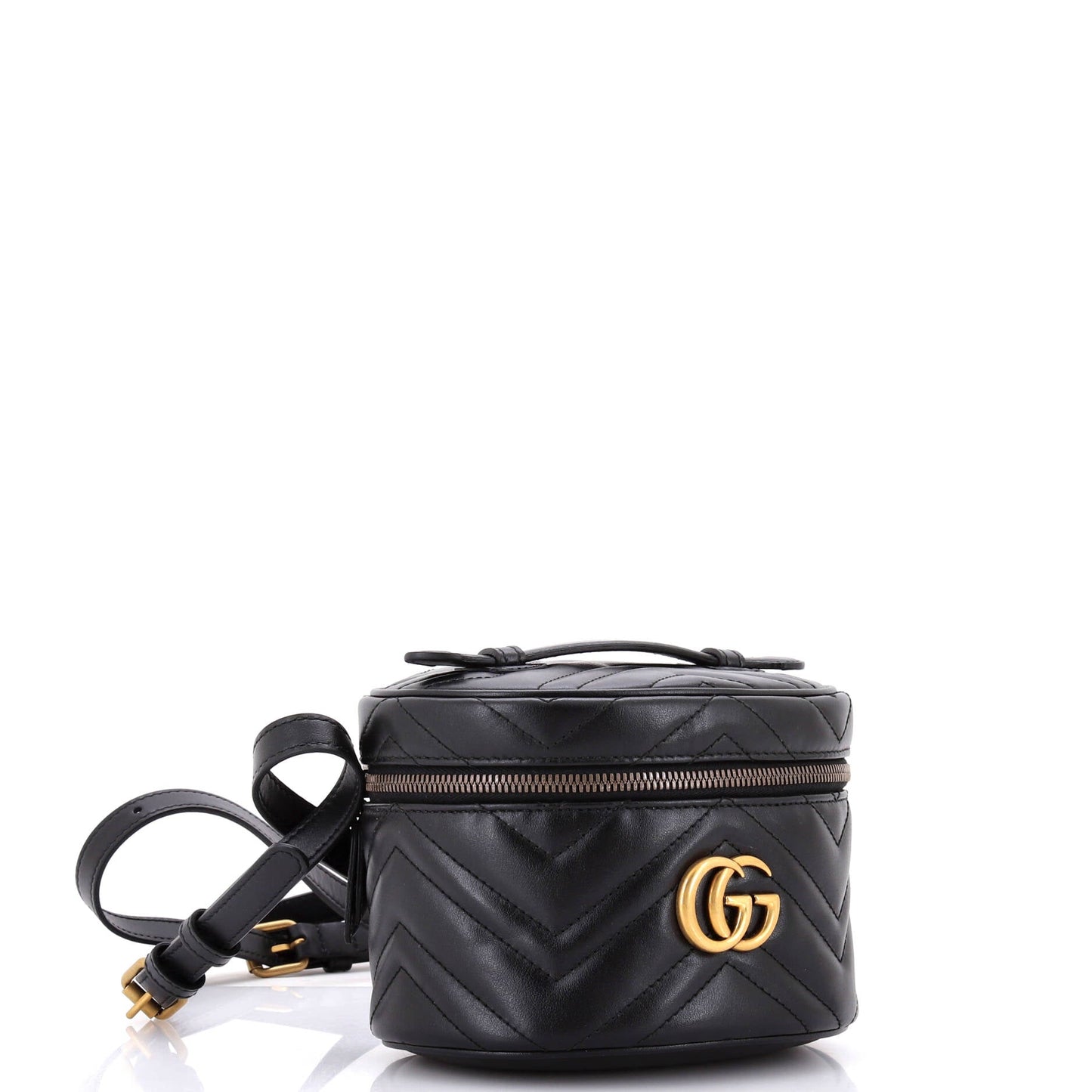 GG Marmont Vanity Backpack Matelasse Leather Mini