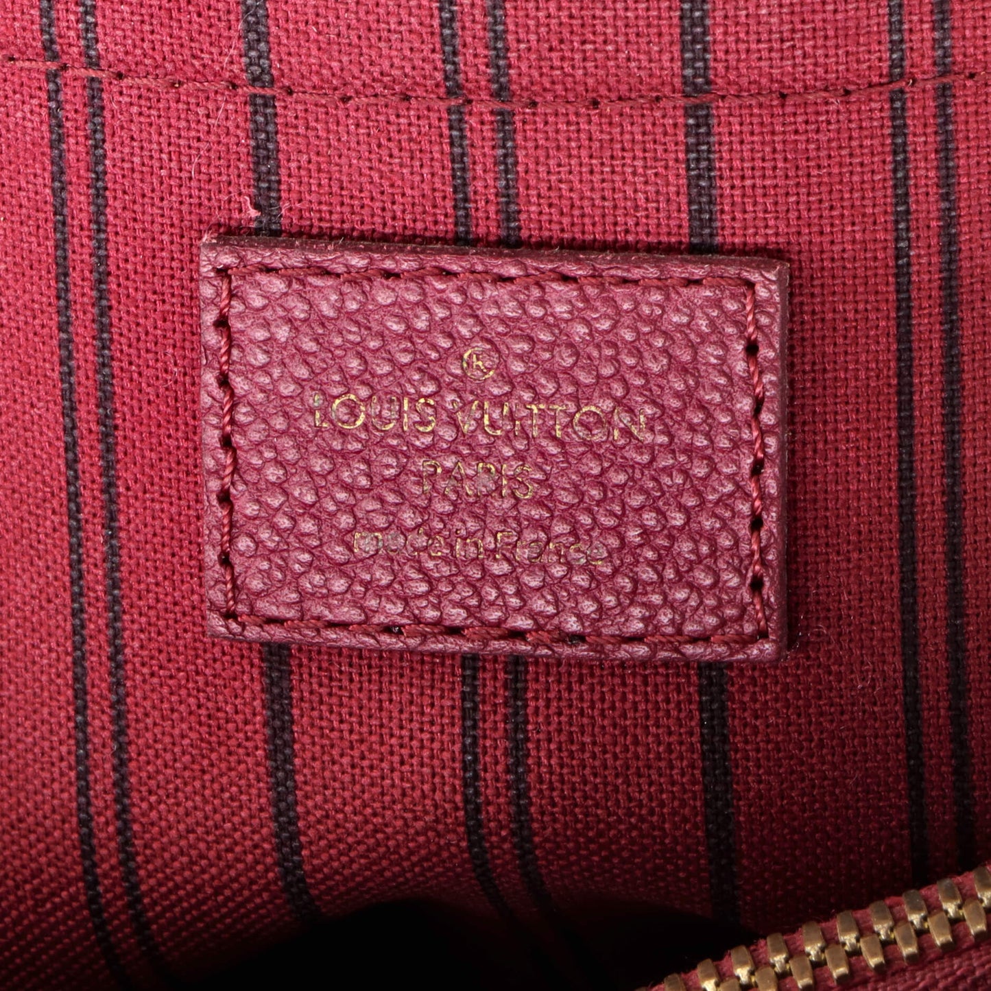 Montaigne Handbag Monogram Empreinte Leather MM