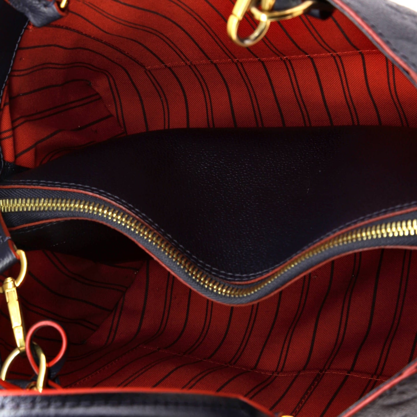 Montaigne Handbag Monogram Empreinte Leather MM