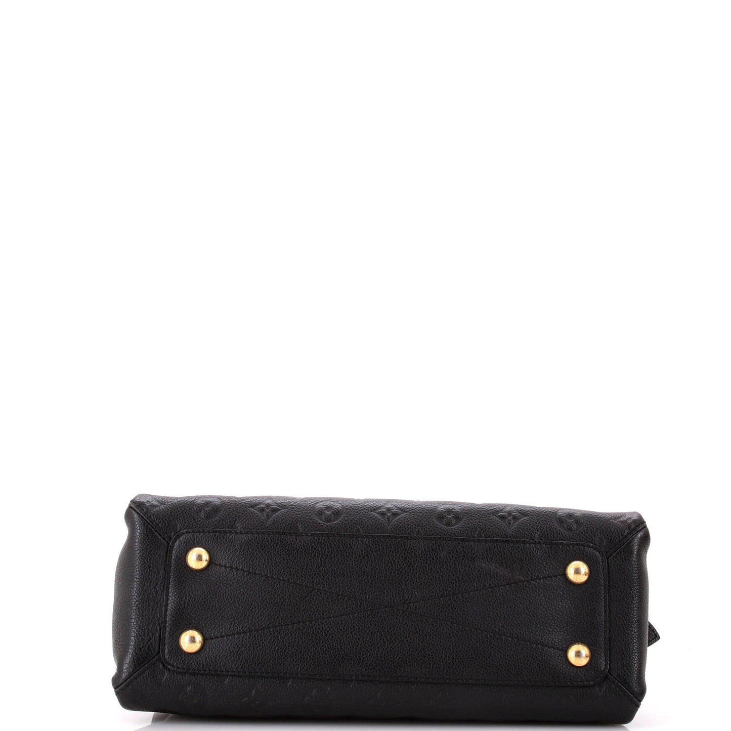 Vosges Handbag Whipstitch Monogram Empreinte Leather MM