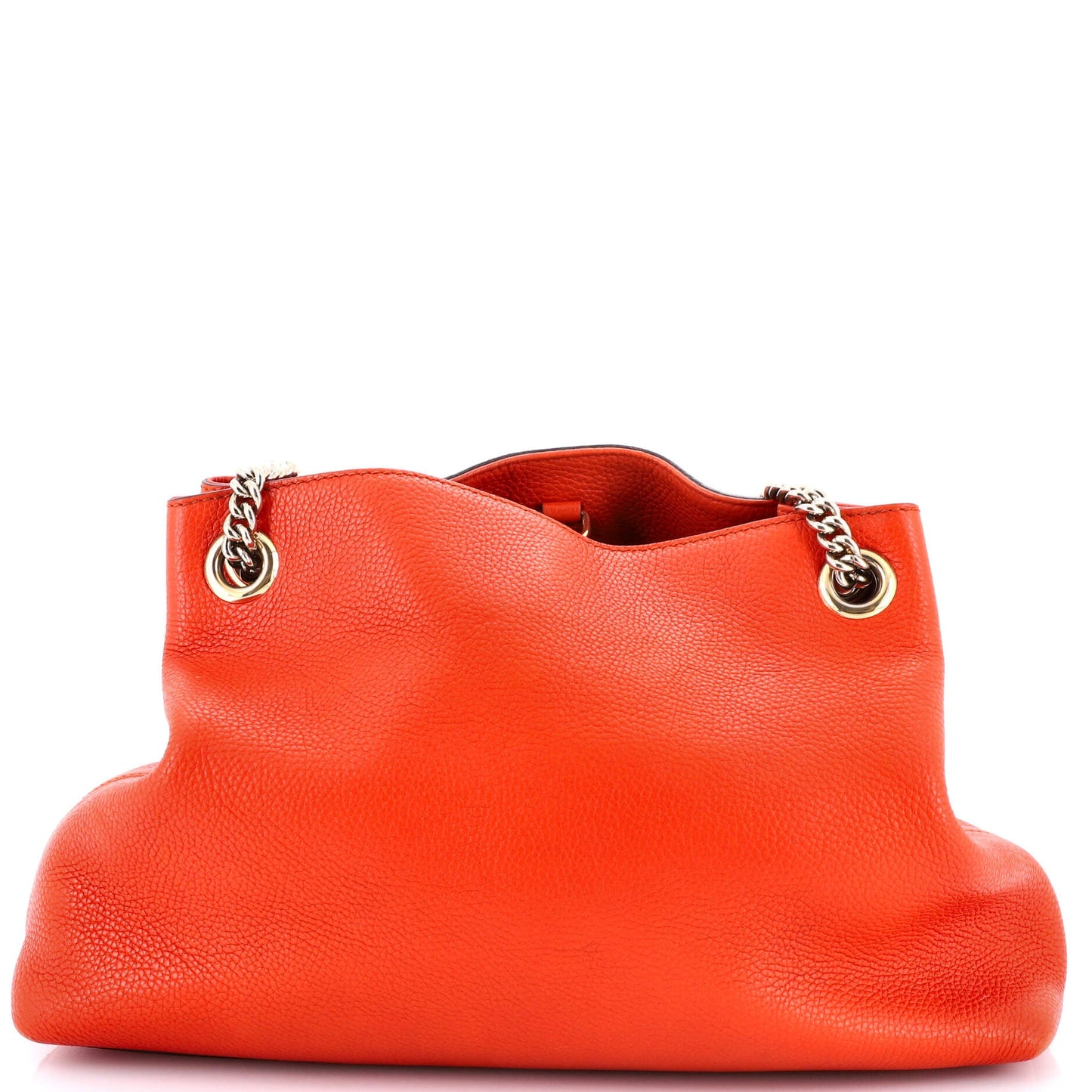 Soho Chain Strap Shoulder Bag Leather Medium