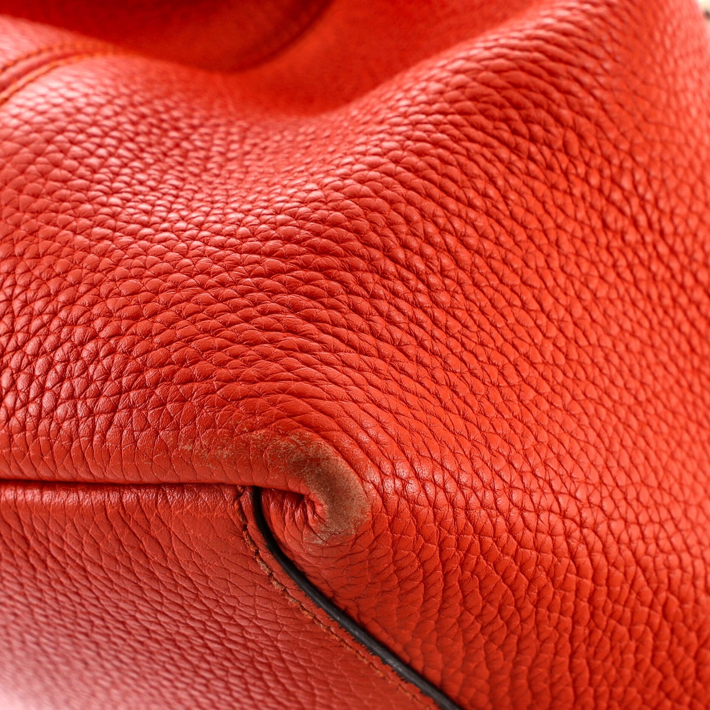 Soho Chain Strap Shoulder Bag Leather Medium