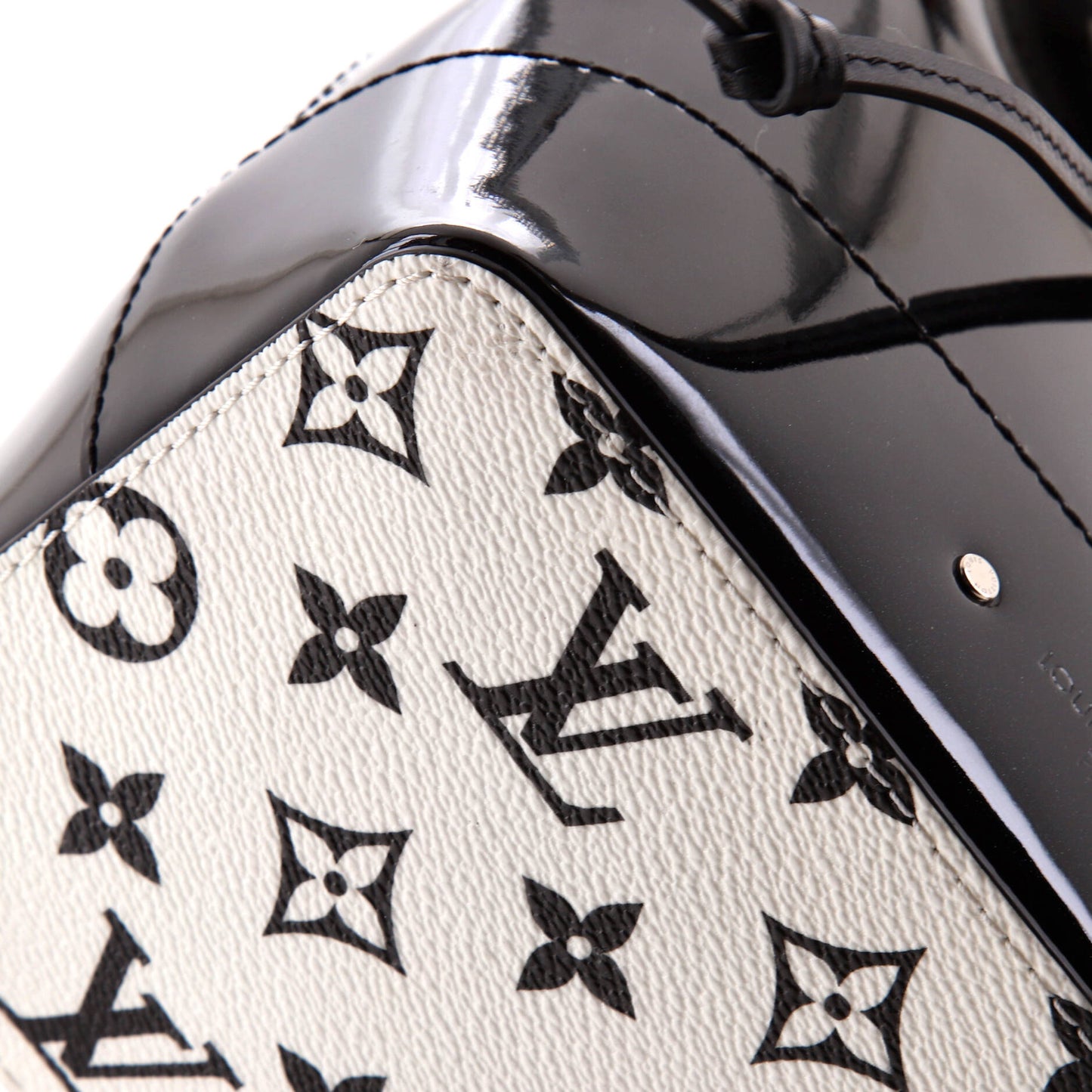 Hot Springs Backpack Vernis with Monogram Canvas