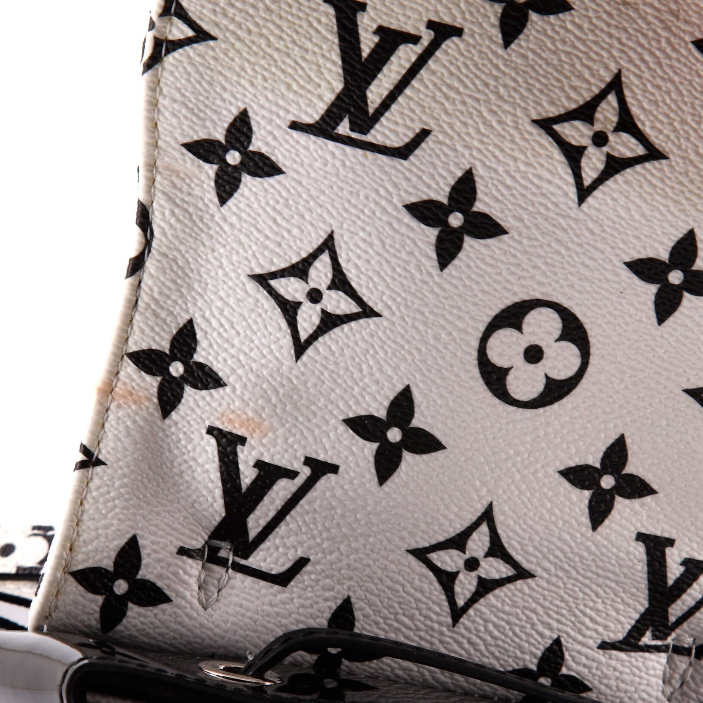 Hot Springs Backpack Vernis with Monogram Canvas