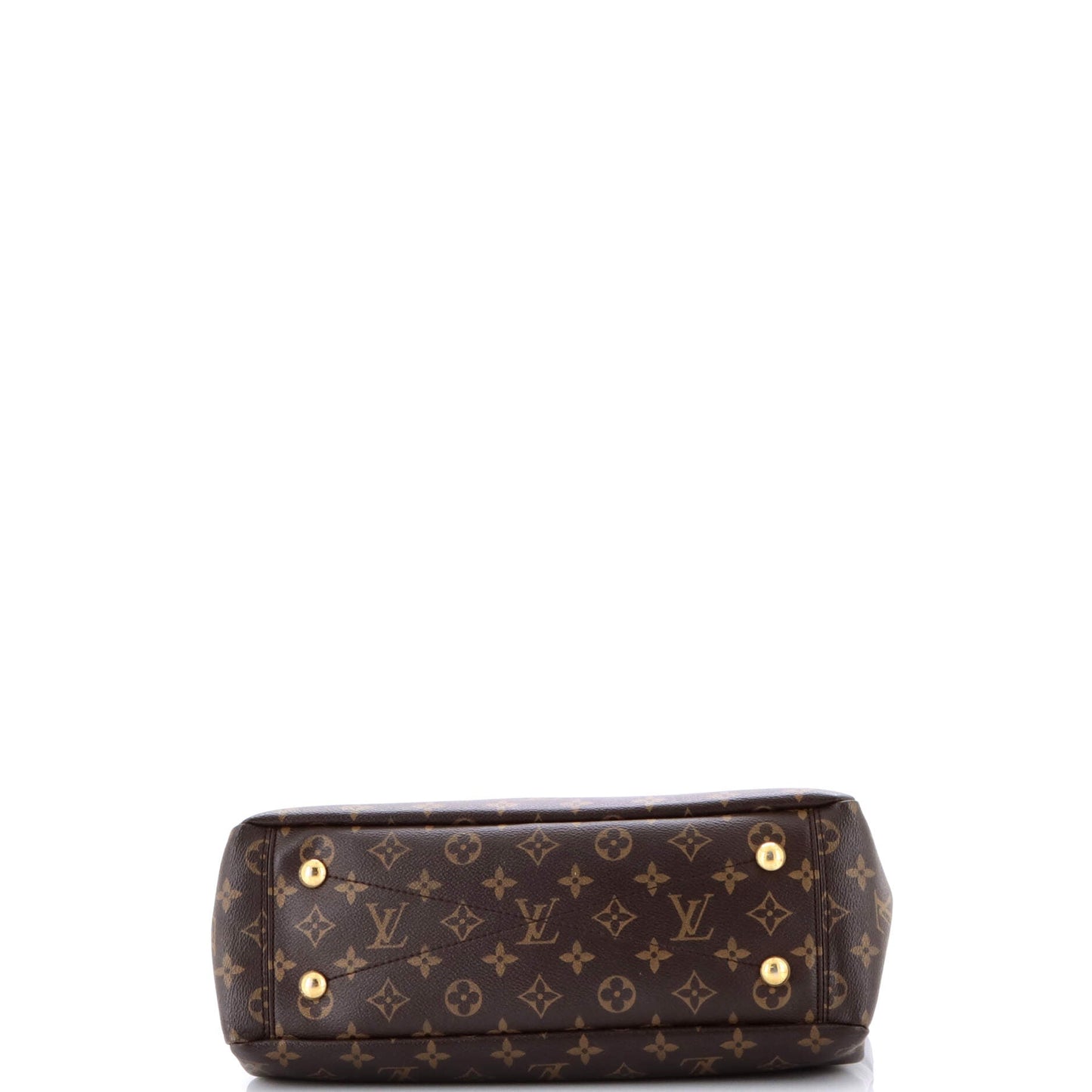 Pallas Shopper Monogram Canvas and Calfskin