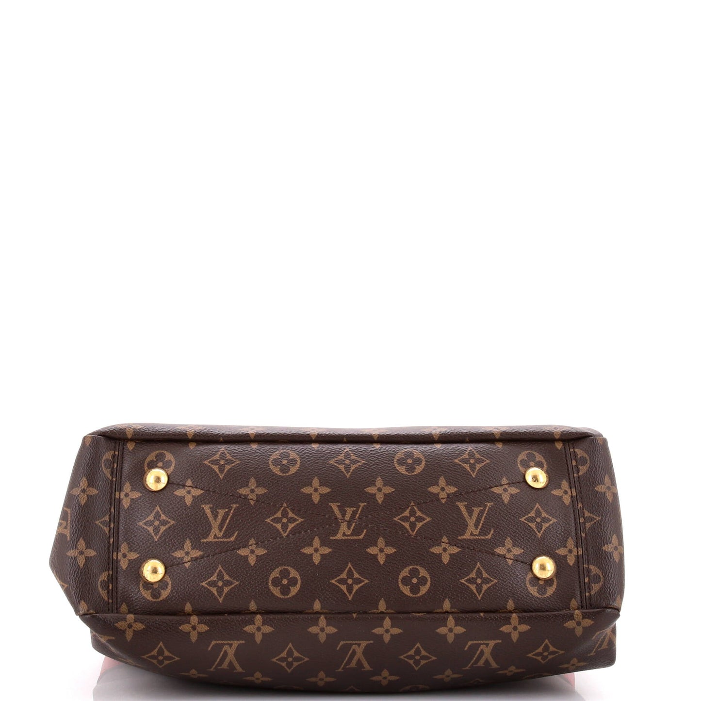 Pallas Shopper Monogram Canvas and Calfskin