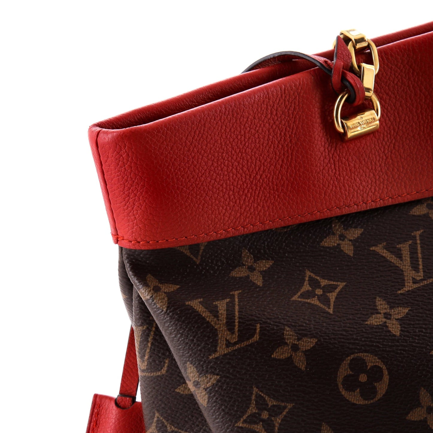Pallas Shopper Monogram Canvas and Calfskin