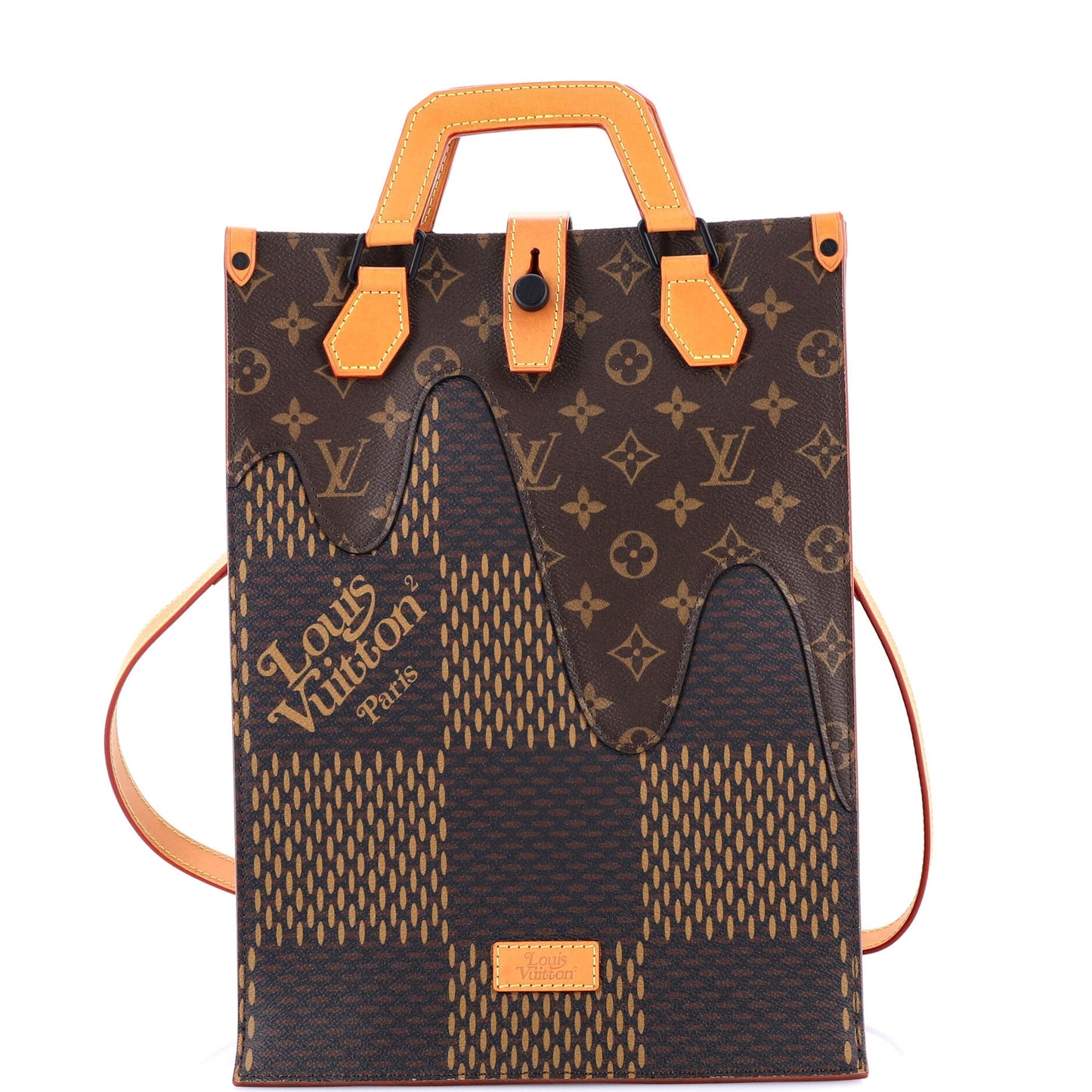 Nigo Tote Limited Edition Giant Damier and Monogram Canvas Mini