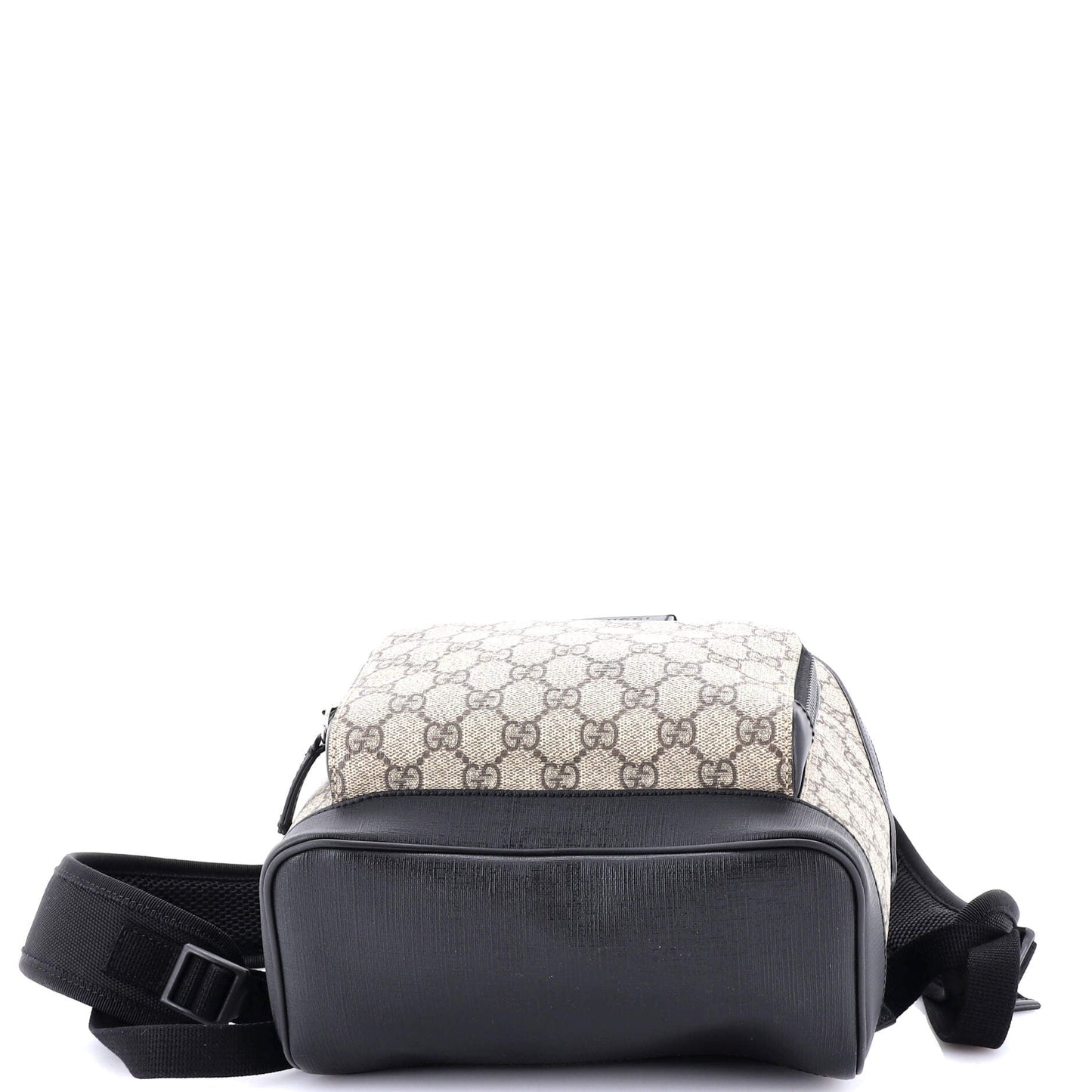Zip Pocket Backpack GG Coated Canvas Small