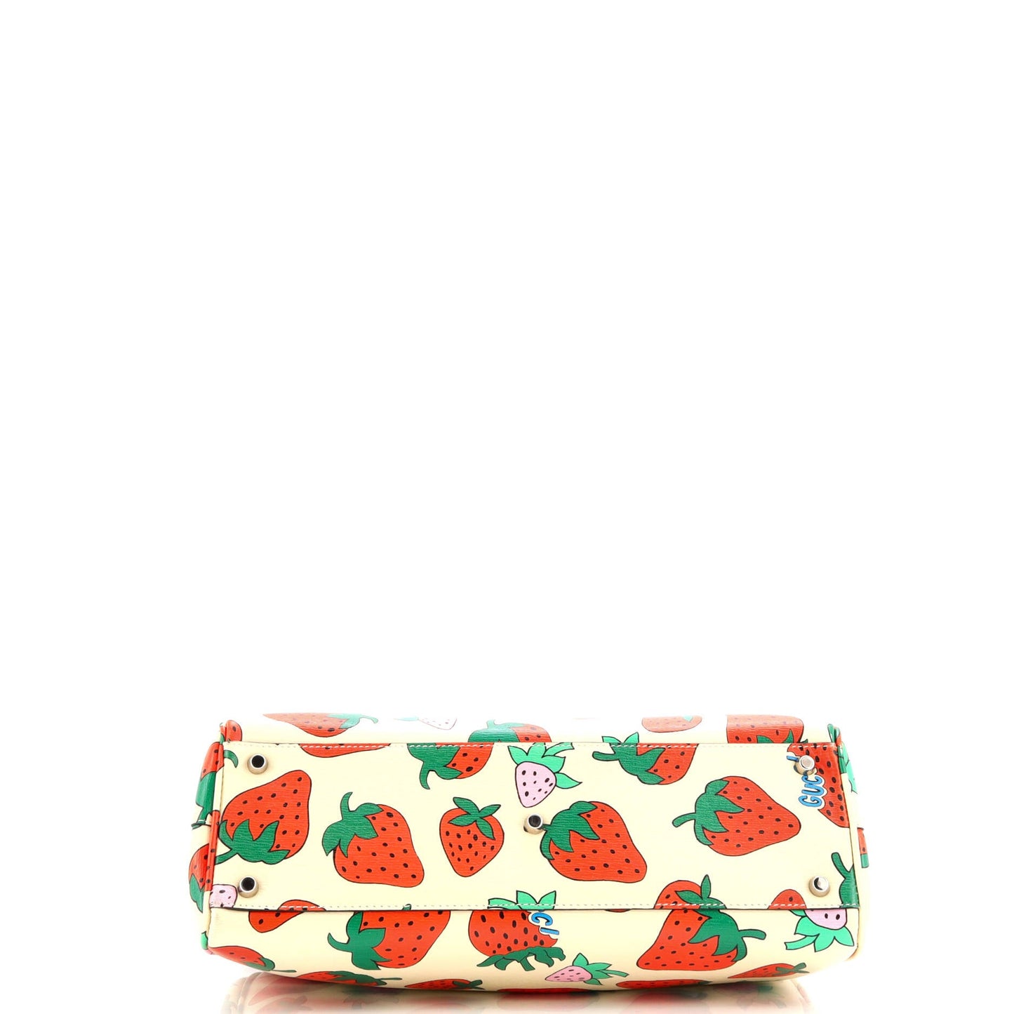 Zumi Top Handle Bag Printed Leather Medium