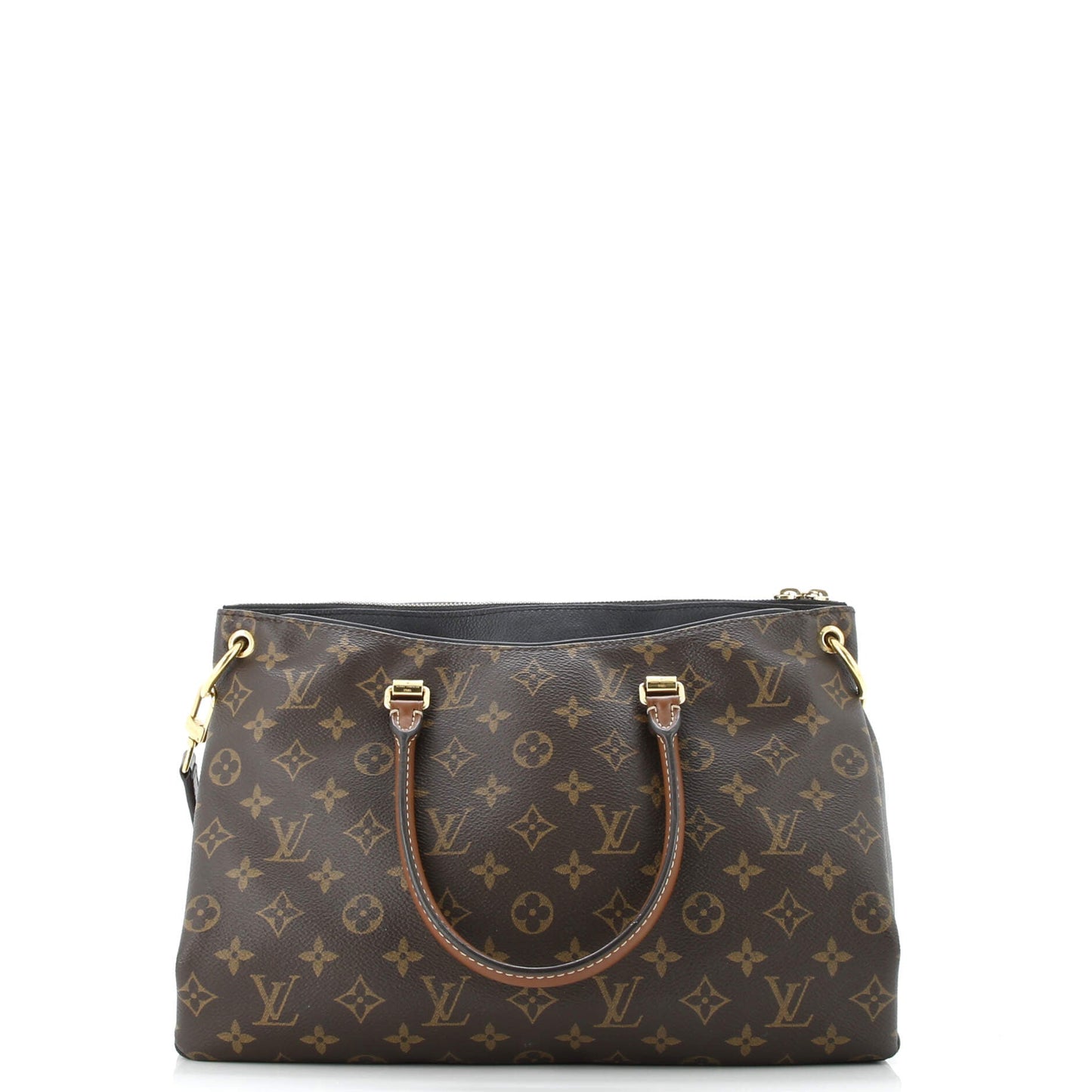 Pallas Tote Monogram Canvas with Leather