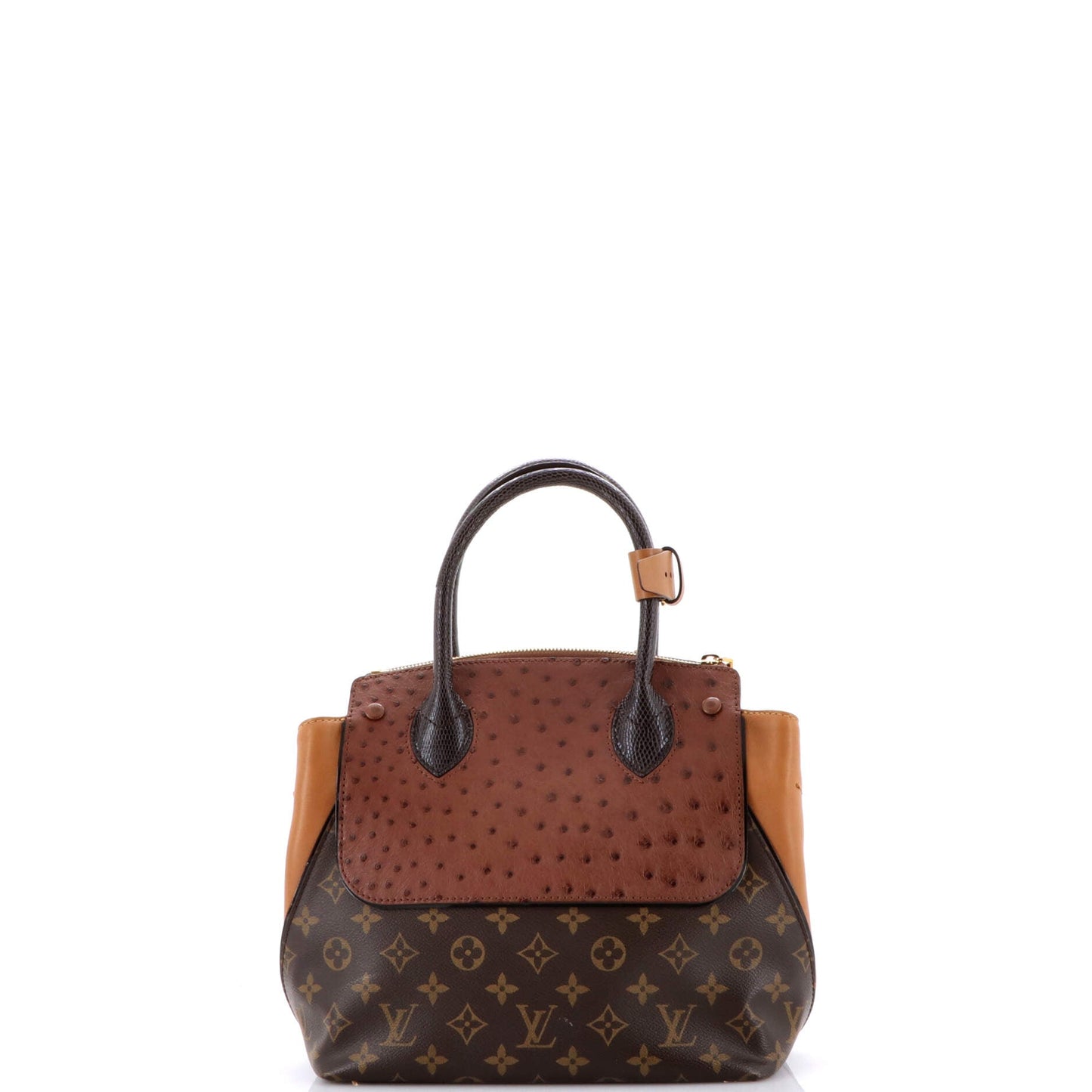 Majestueux Tote Monogram Canvas and Exotics PM
