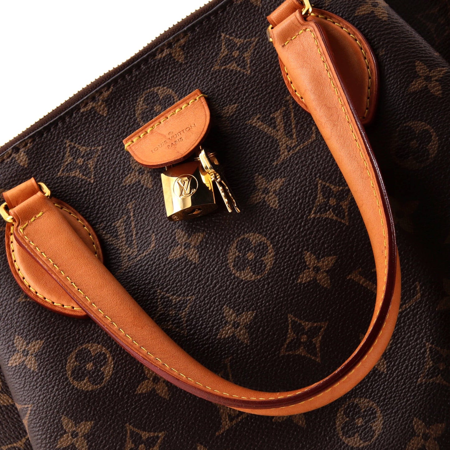 Rivoli Handbag Monogram Canvas MM