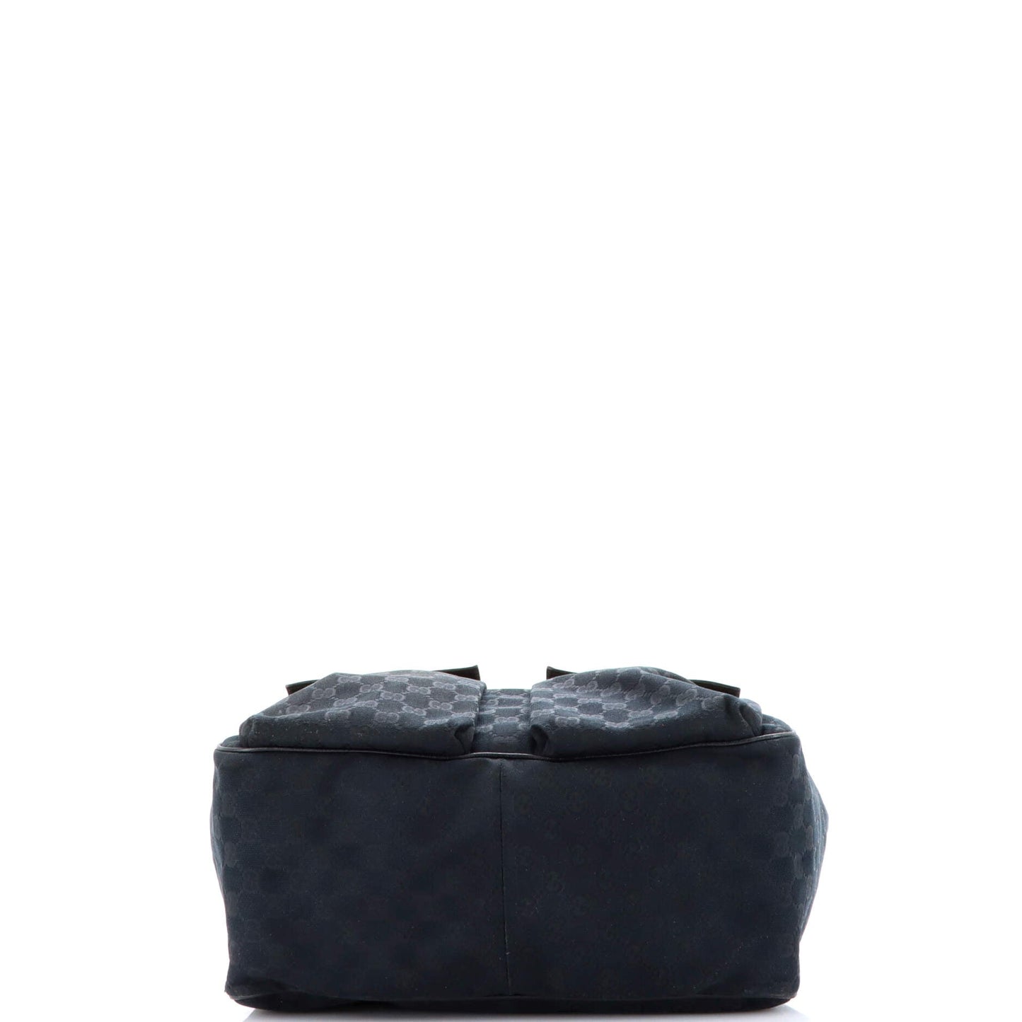 Double Pocket Web Handle Tote GG Canvas Medium