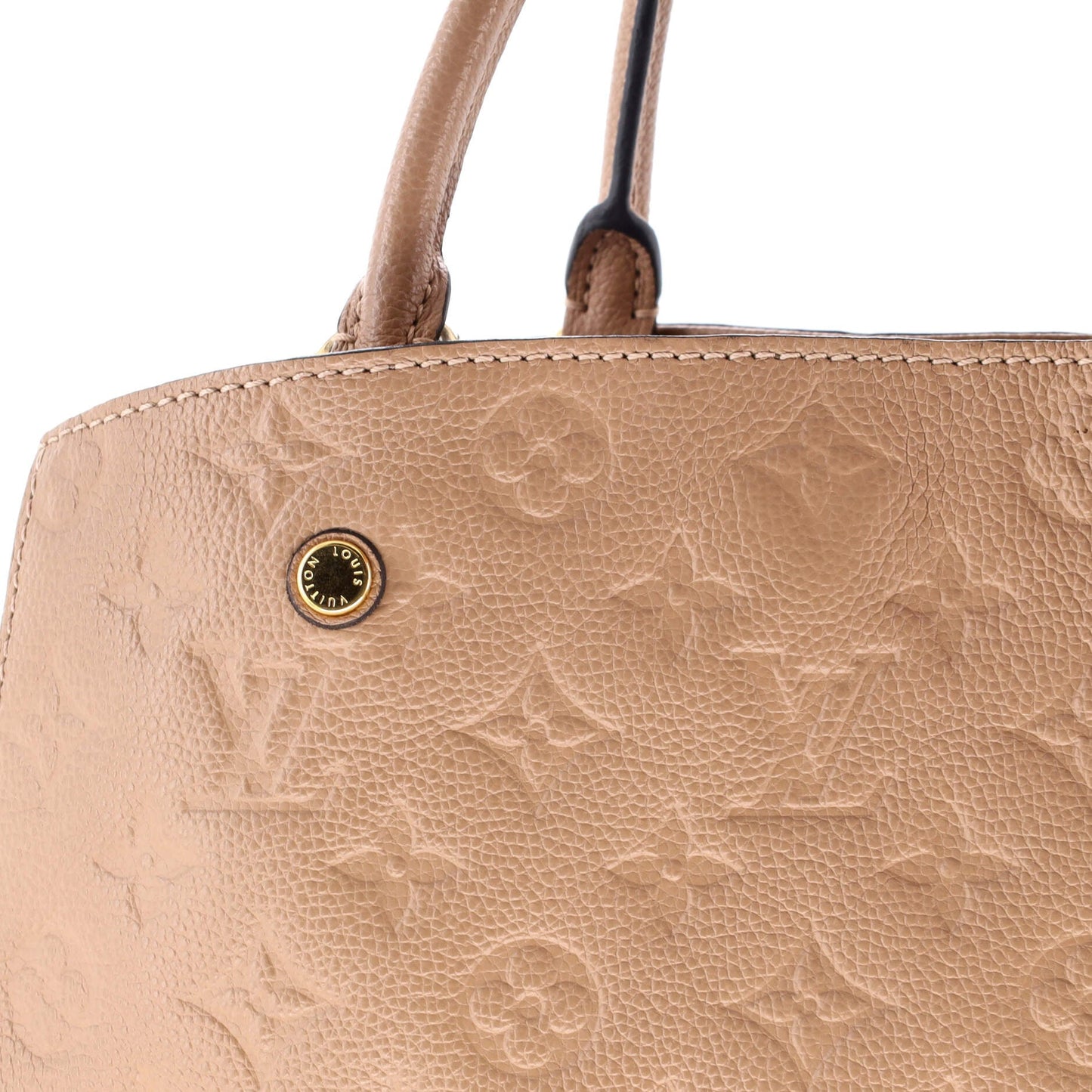 Montaigne Handbag Monogram Empreinte Leather MM