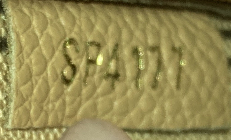 Montaigne Handbag Monogram Empreinte Leather MM